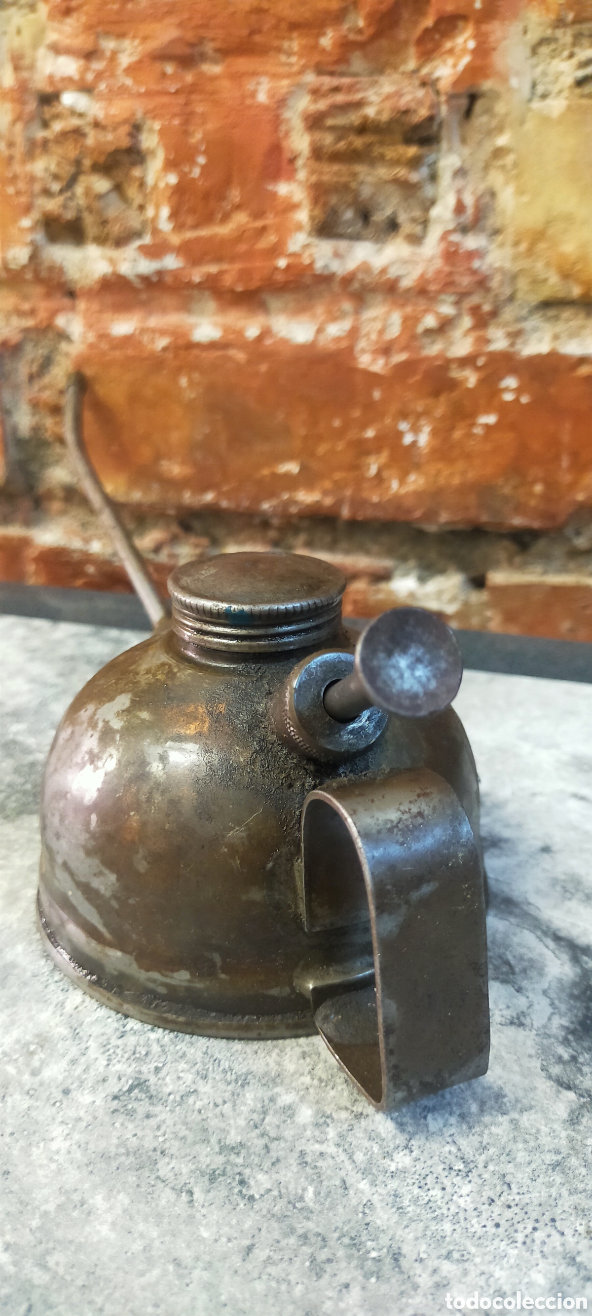 Segunda mano: Aceitera engrasadora antigua - Foto 5