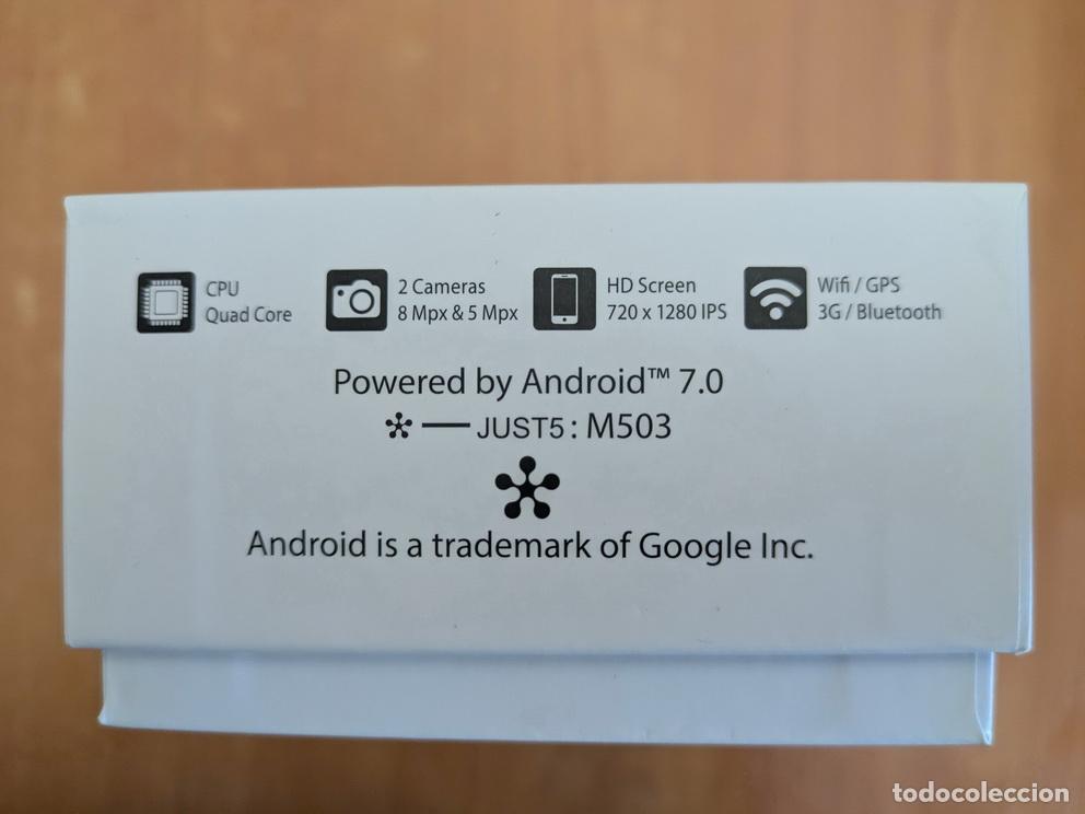 Segunda mano: M&oacute;vil Marca JUST5 M503. Smartphone 5&rdquo;. Nuevo. - Foto 2