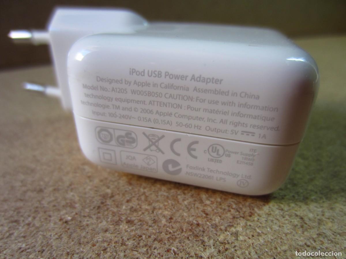 Segunda mano: Apple iPod USB Power Adapter Ref. A1205 (DEFECTUOSO) - Foto 6