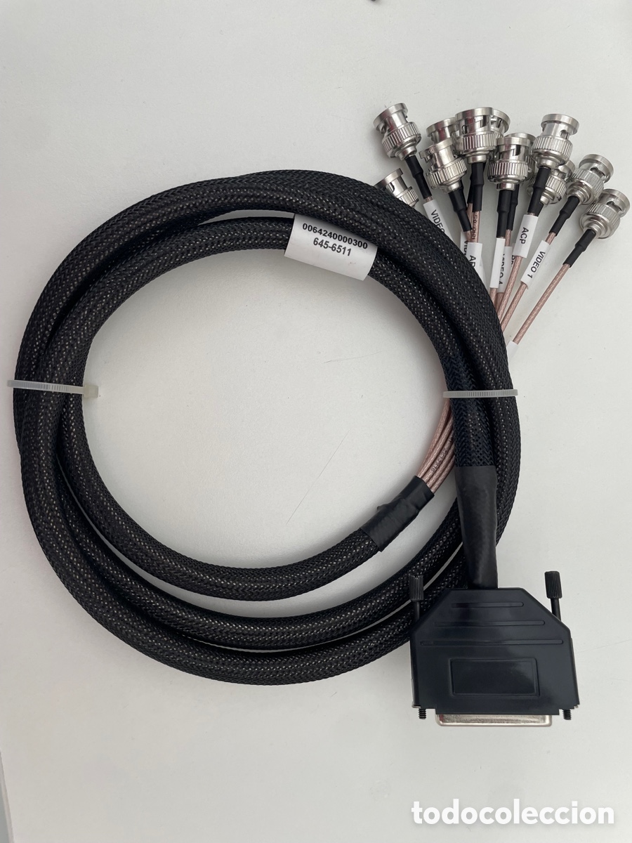 Segunda mano: Cable 180 cm modulo VR v&iacute;deo. D-Sub 25 Pin Hembra 1 a 12 BNC - Foto 2