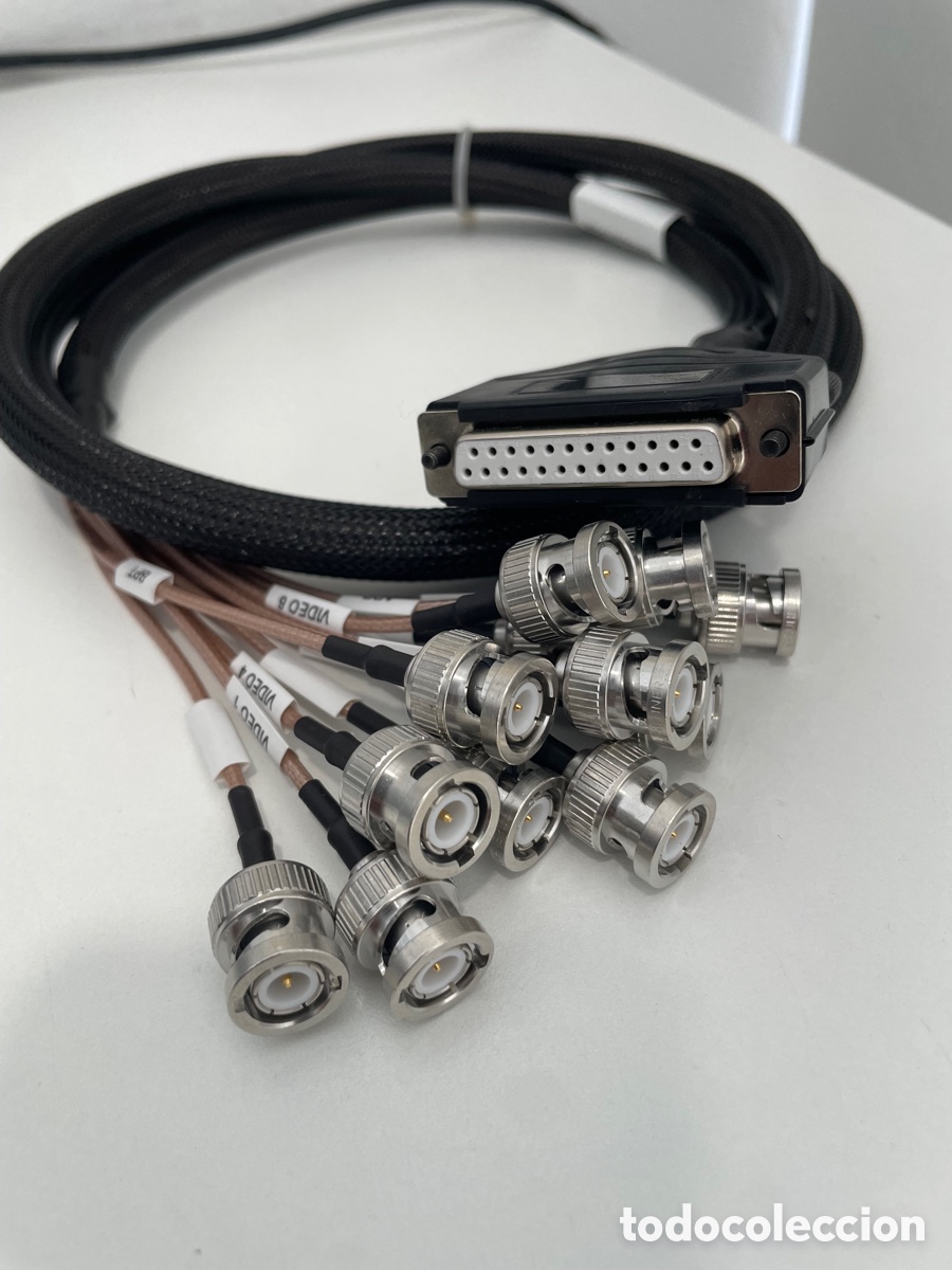 Segunda mano: Cable 180 cm modulo VR v&iacute;deo. D-Sub 25 Pin Hembra 1 a 12 BNC - Foto 3