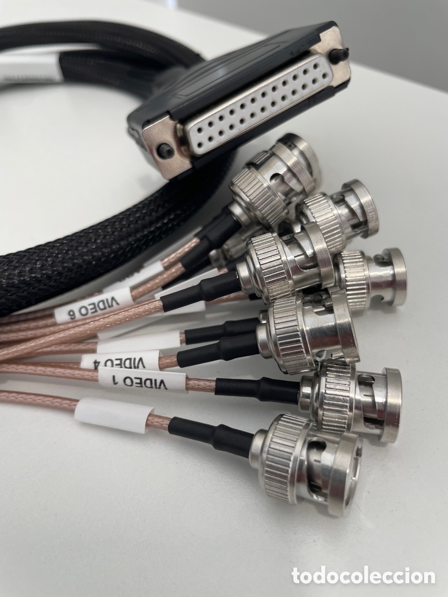 Segunda mano: Cable 180 cm modulo VR v&iacute;deo. D-Sub 25 Pin Hembra 1 a 12 BNC - Foto 4