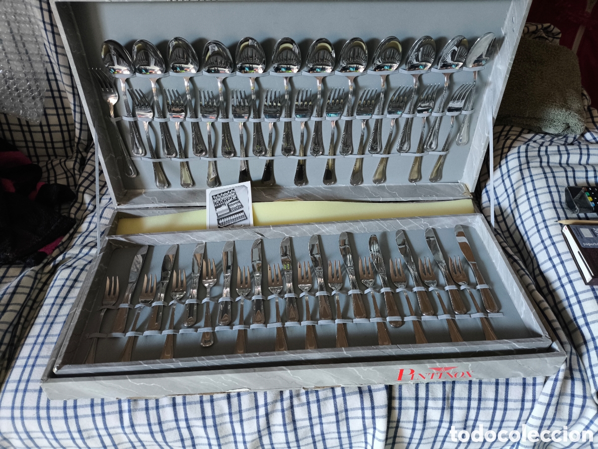 Segunda mano: Cuberter&iacute;a pintinox para 12 comensales - Foto 2