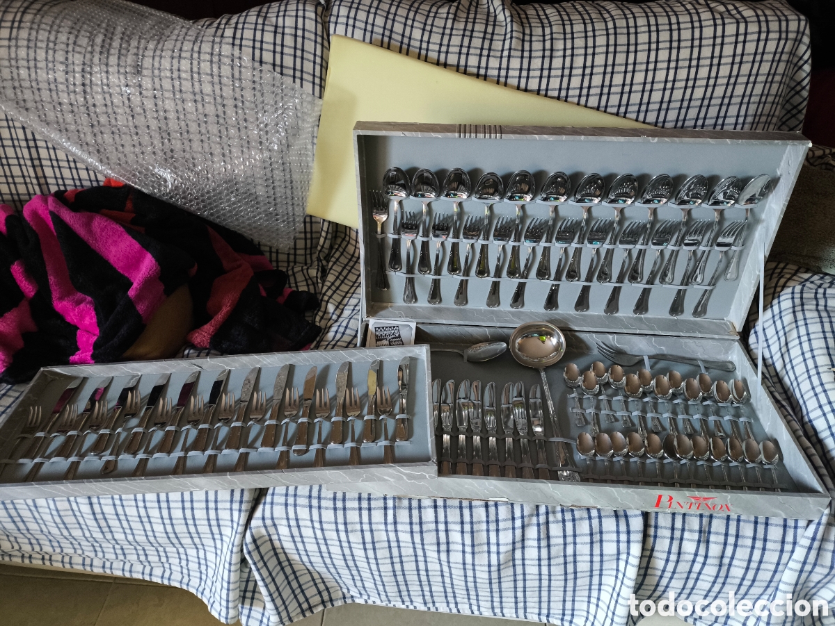 Segunda mano: Cuberter&iacute;a pintinox para 12 comensales - Foto 1