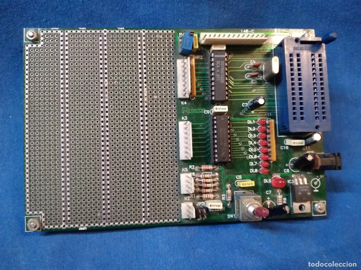 Segunda mano: ANTIGUA PLACA KIT MARCA RESISTOR 24103.01 - Foto 1