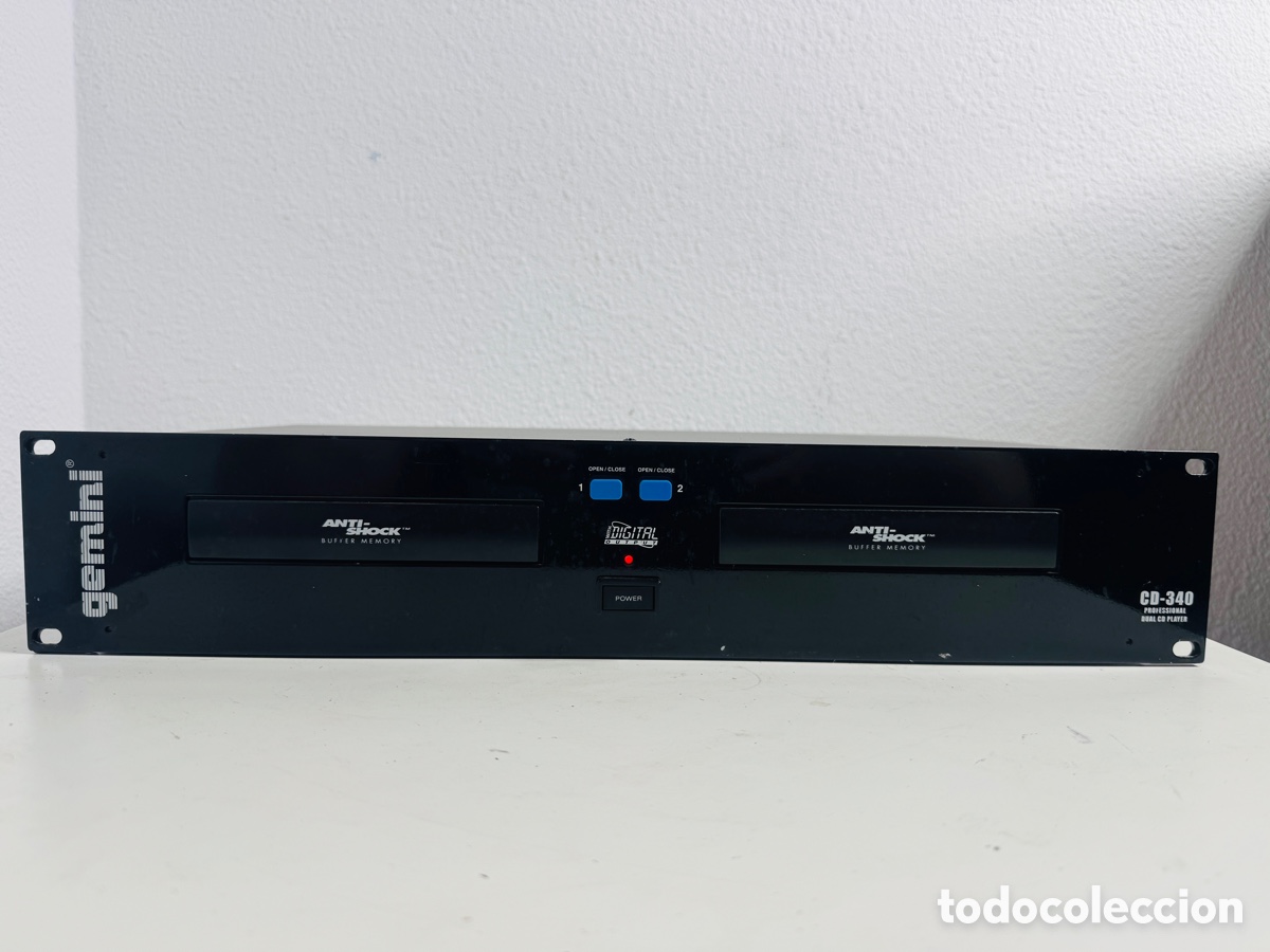 Segunda mano: Gemini CD-340 Professional Dual CD Player - Foto 2