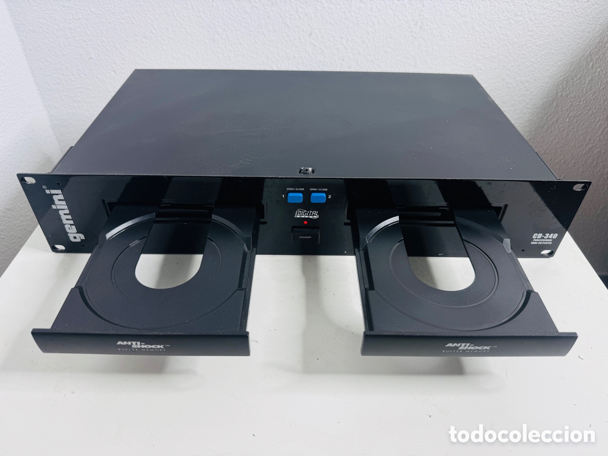 Segunda mano: Gemini CD-340 Professional Dual CD Player - Foto 5