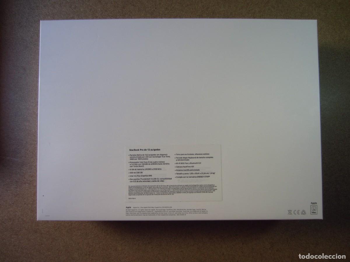 Segunda mano: CAJA VACIA MacBook Pro 13 inch Model A2289 Plata (Silver) - Foto 5