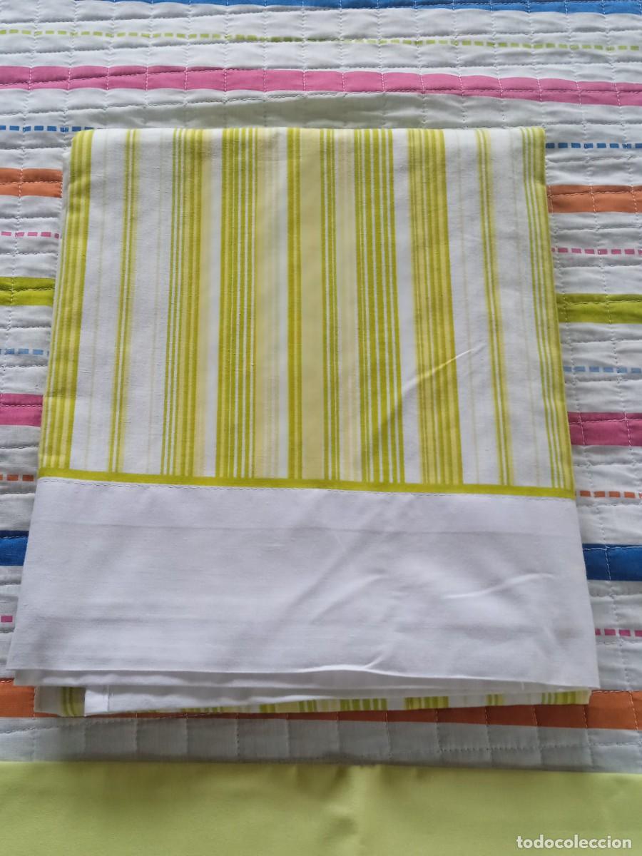 Segunda mano: SABANA ENCIMERA Y FUNDA ALMOHADA-CAMA DE 90 - Foto 3
