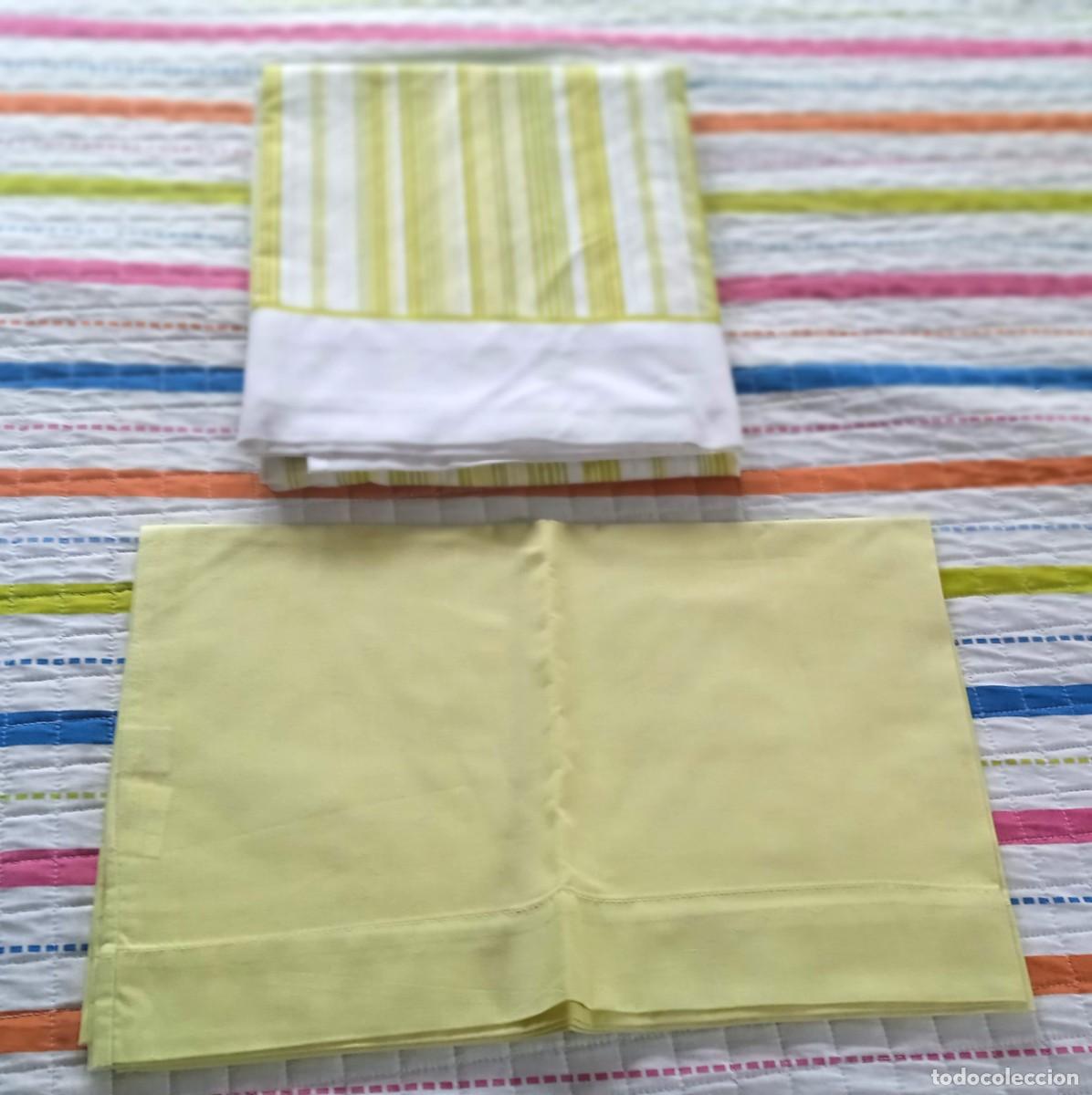 Segunda mano: SABANA ENCIMERA Y FUNDA ALMOHADA-CAMA DE 90 - Foto 4