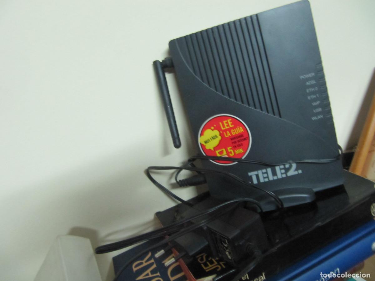Segunda mano: ROUTER TELE2 CON ALIMENTADOR - Foto 1