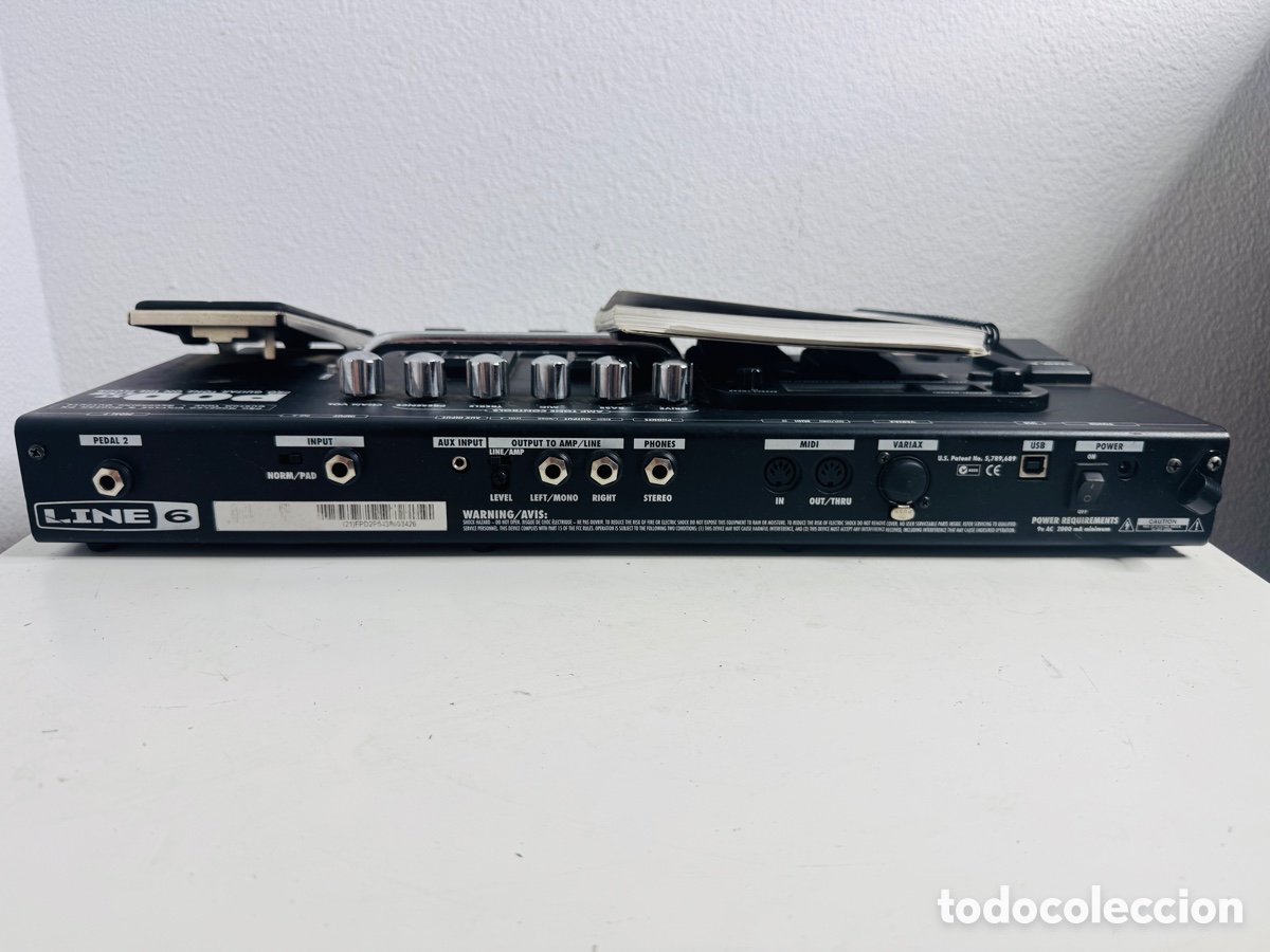 Segunda mano: LINE6 POD XT LIVE w/Adapter Guitar Multi Effects Pedal Board Working Tested - Foto 9