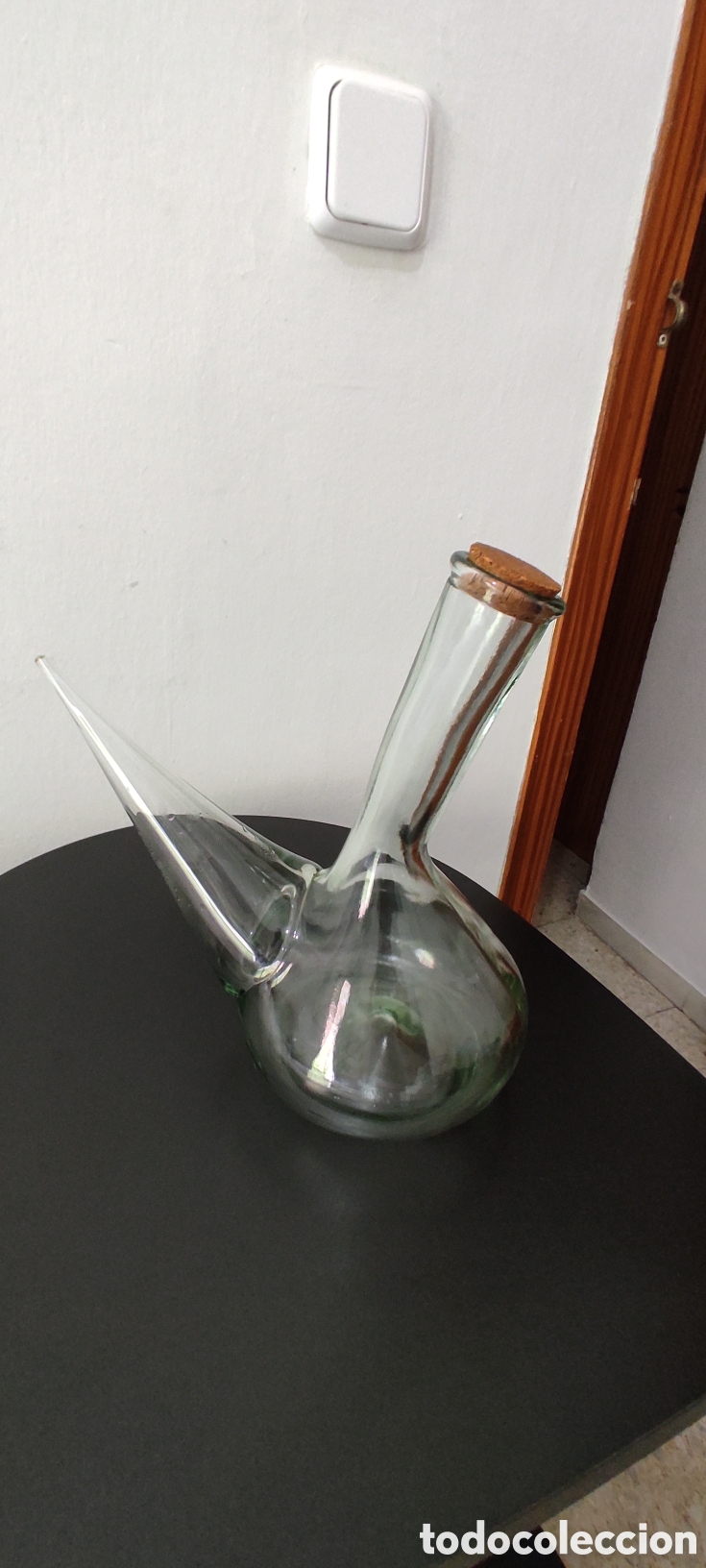 Segunda mano: Porr&oacute;n de Vidrio Transparente para Vino - Foto 1