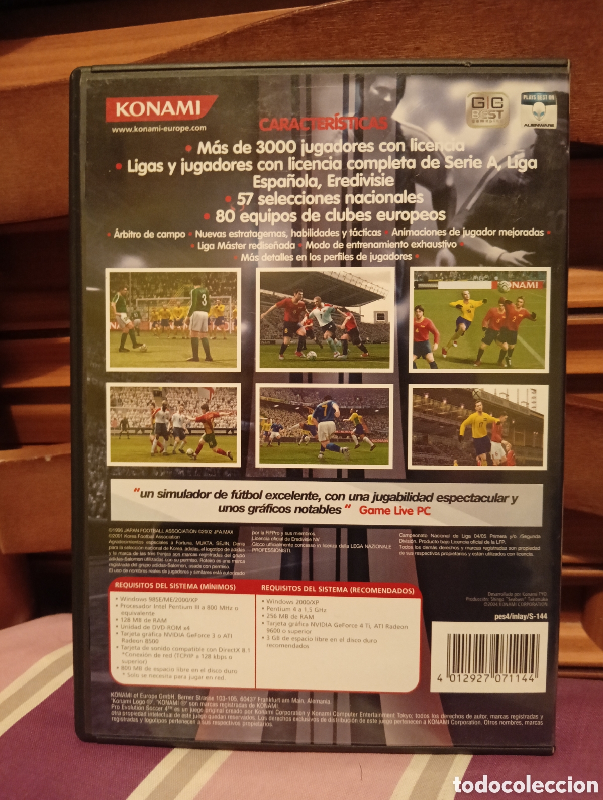 Segunda mano: Pro Evolution Soccer 4 y 5 PC-Rom - Foto 4