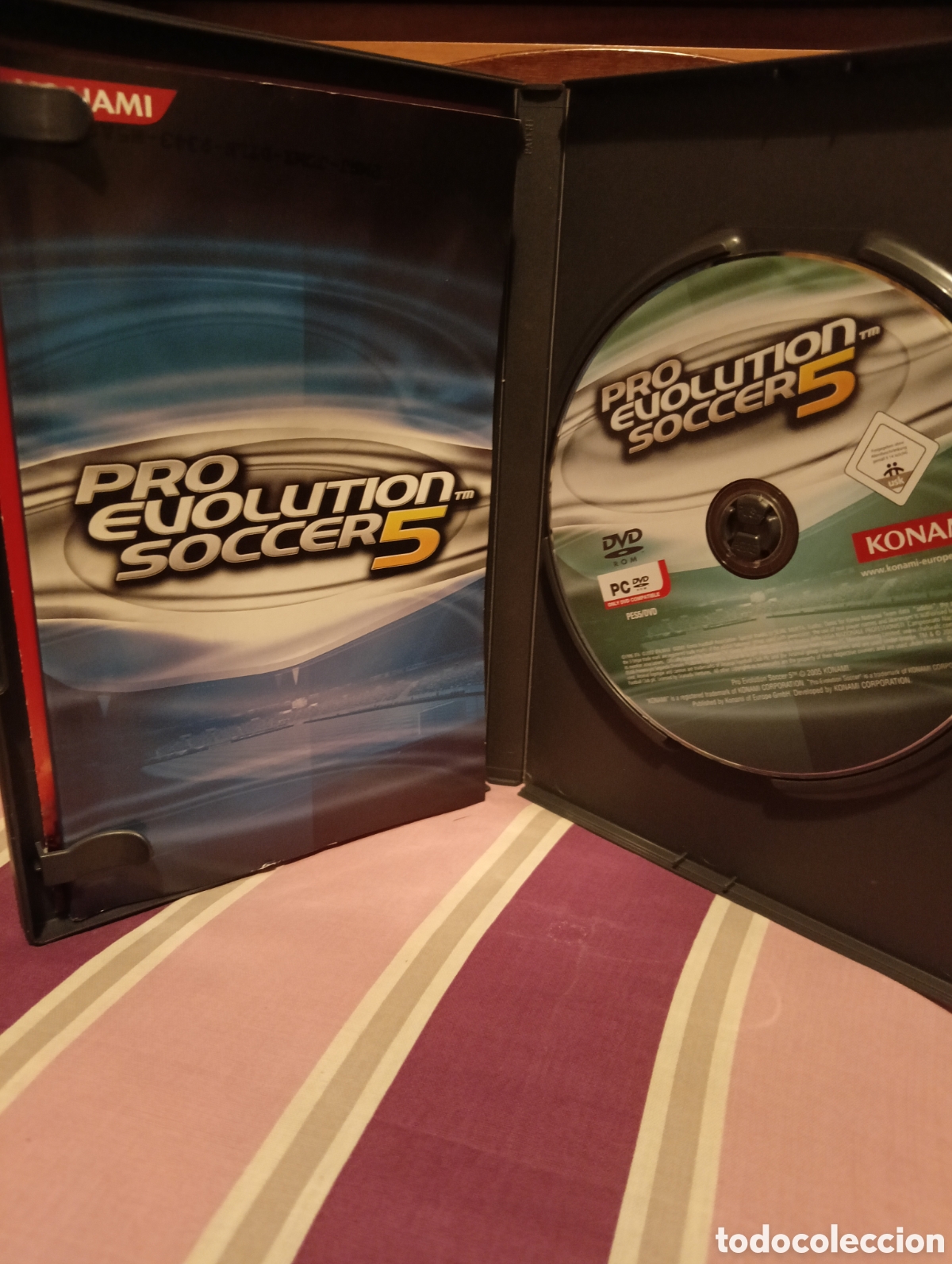 Segunda mano: Pro Evolution Soccer 4 y 5 PC-Rom - Foto 10