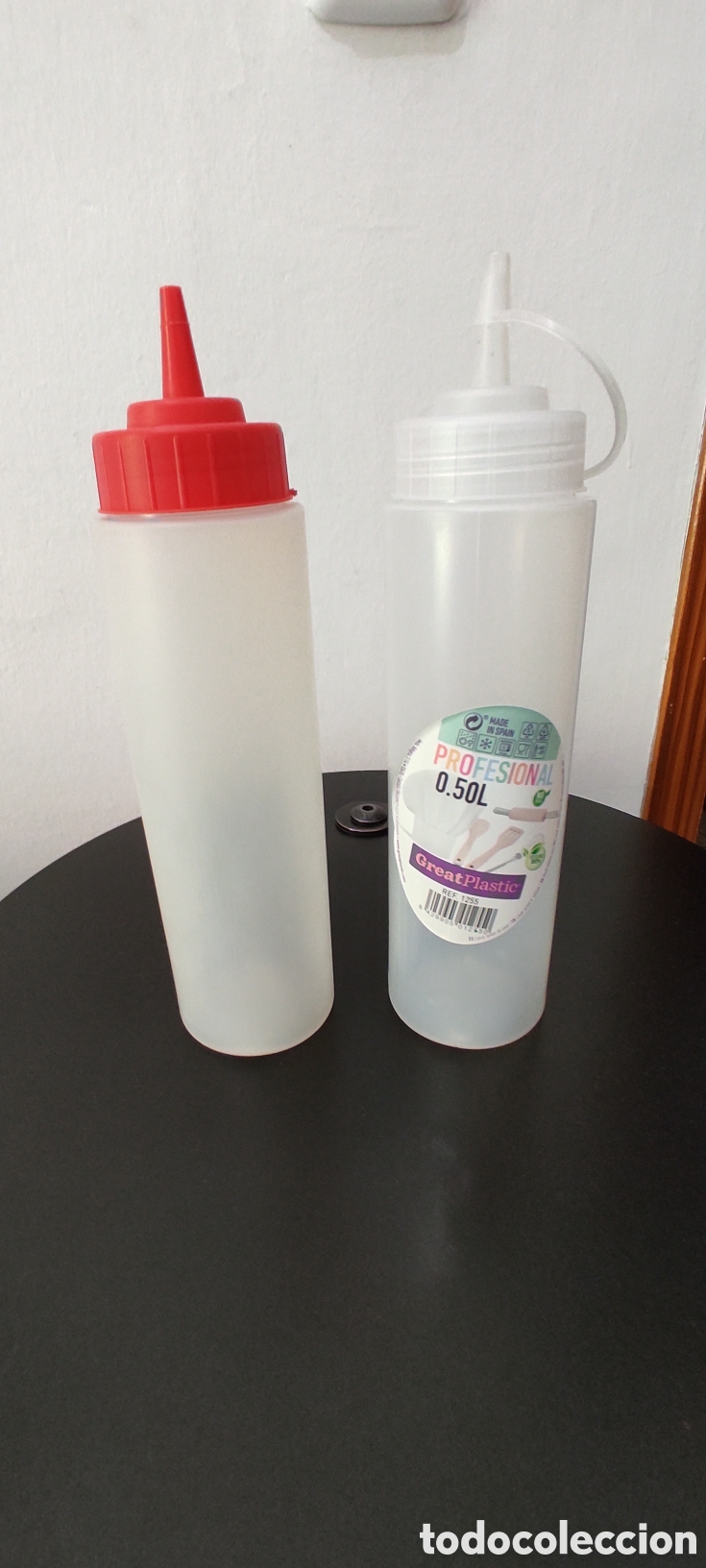 Segunda mano: Lote de Biberones de Pl&aacute;stico para Salsas y Condimentos - Foto 14