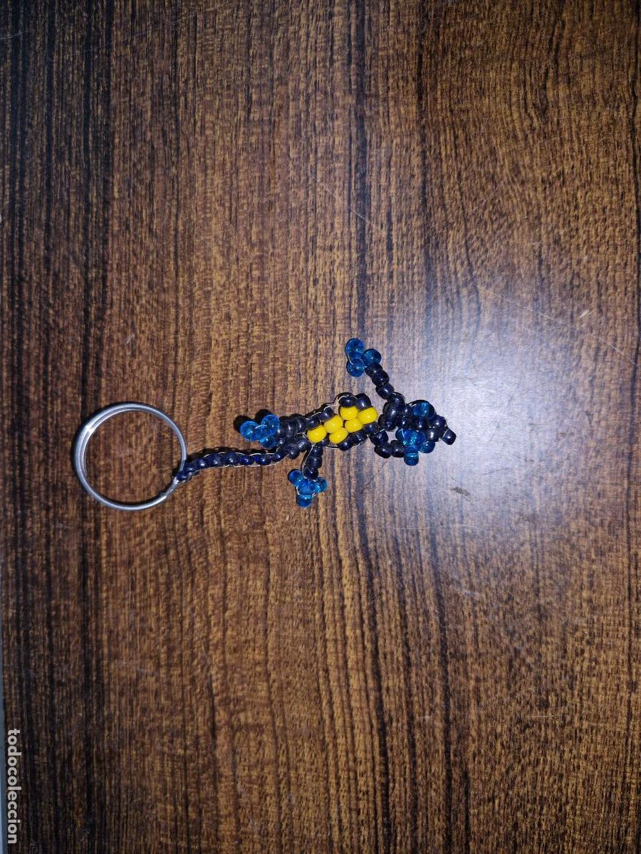 Segunda mano: BONITO LLAVERO DE LAGARTIJA. - Foto 1