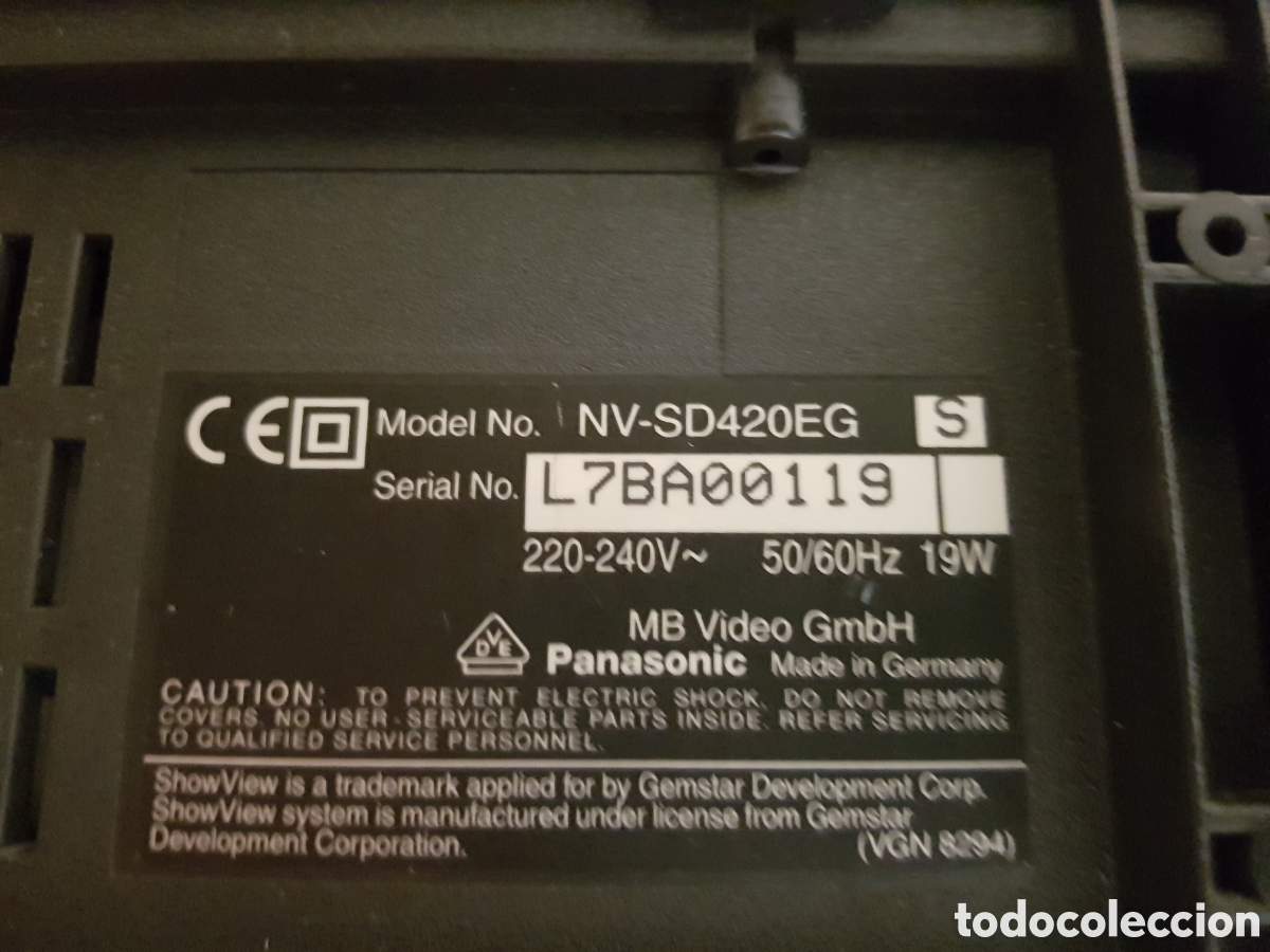 Segunda mano: V&iacute;deo Grabador Panasonic - Foto 5