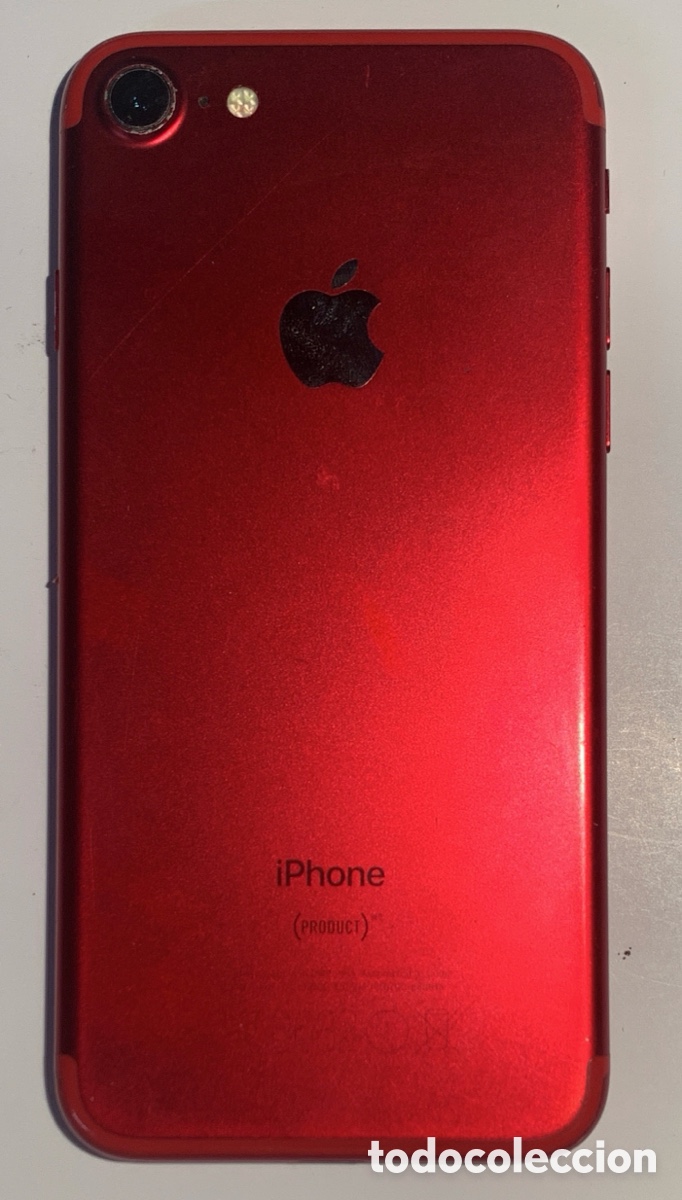 Segunda mano: Telefono Movil Iphone 7 Rojo - Foto 2
