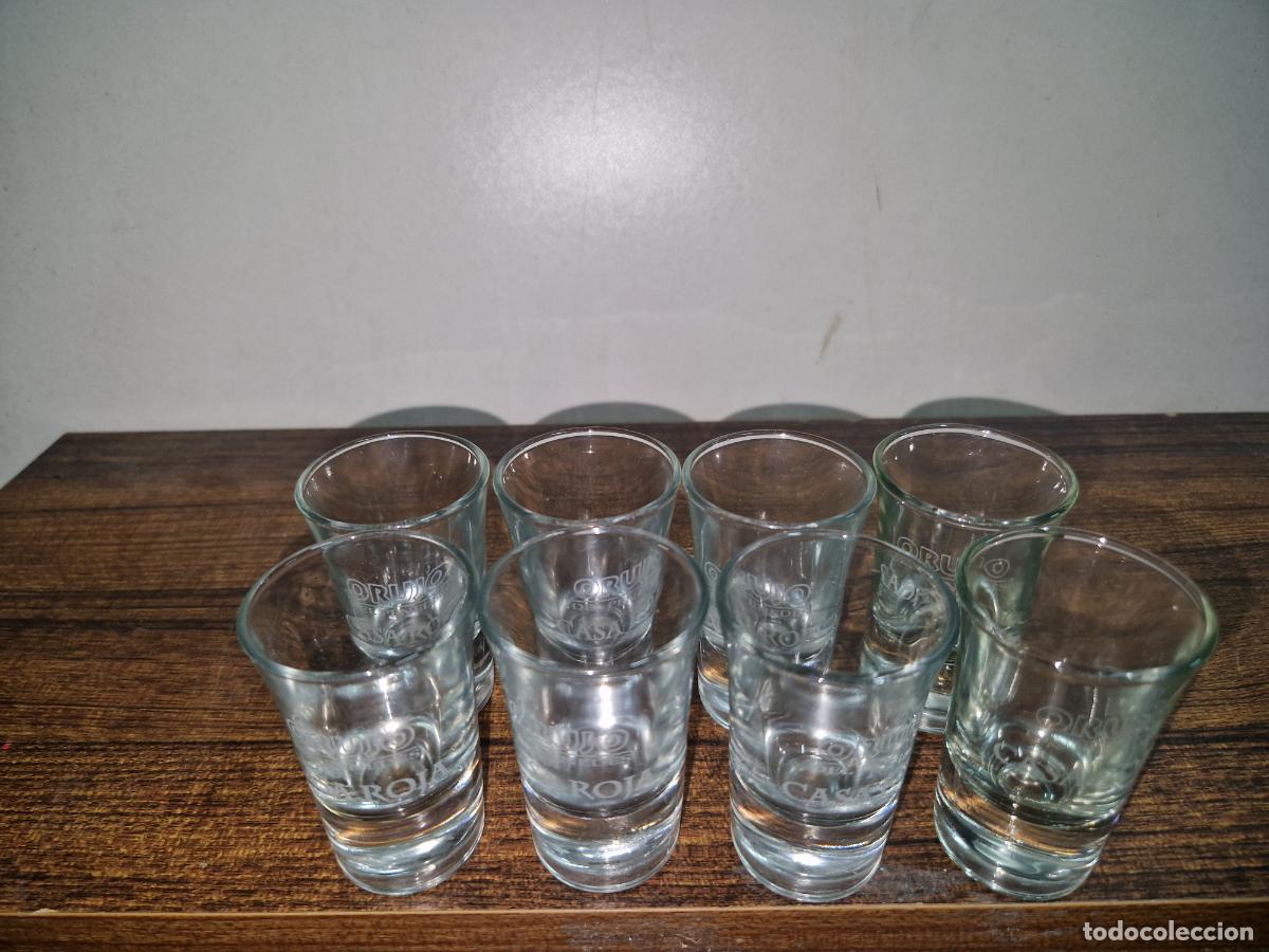 Segunda mano: 8 BONITAS COPAS DE SHOT. CASA ROJA. - Foto 2