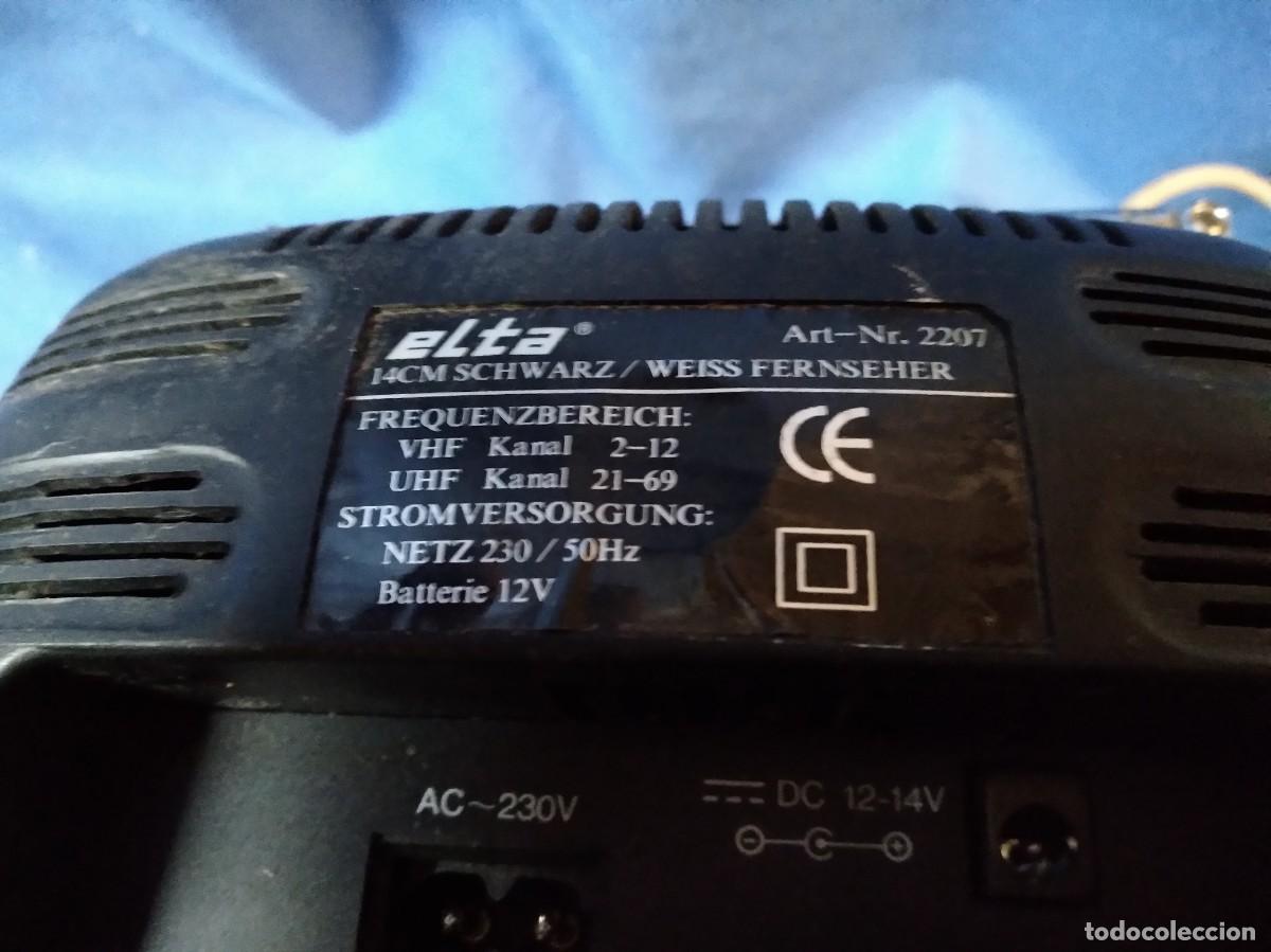 Segunda mano: MINI TELEVISION DE 14 Cm. MARCA ELTA MDLO. 2207 - Foto 3