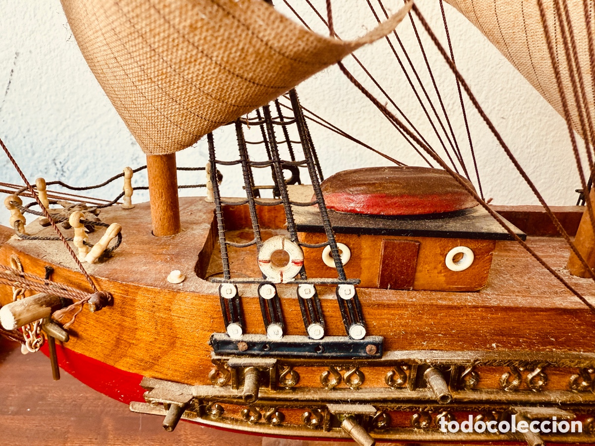 Segunda mano: Maqueta barco fragata XVIII - Foto 3