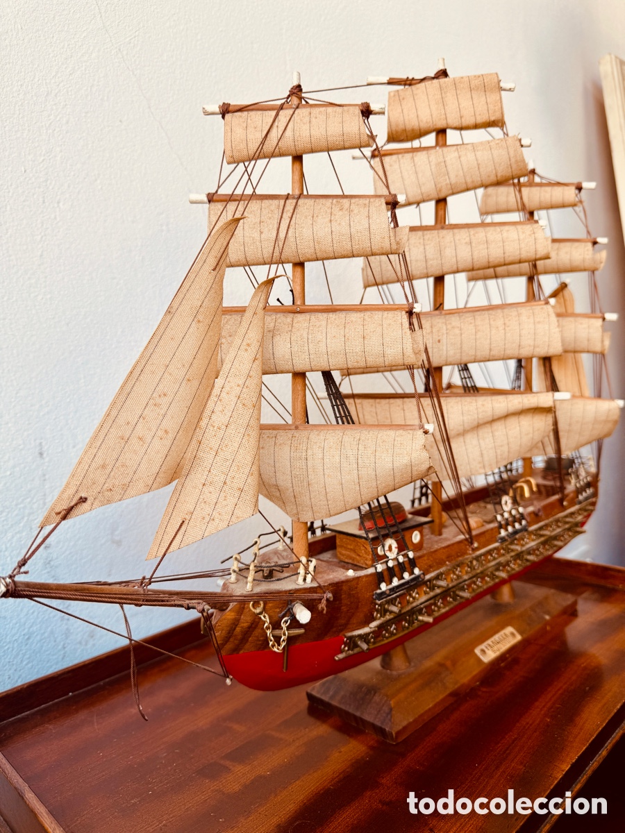 Segunda mano: Maqueta barco fragata XVIII - Foto 5