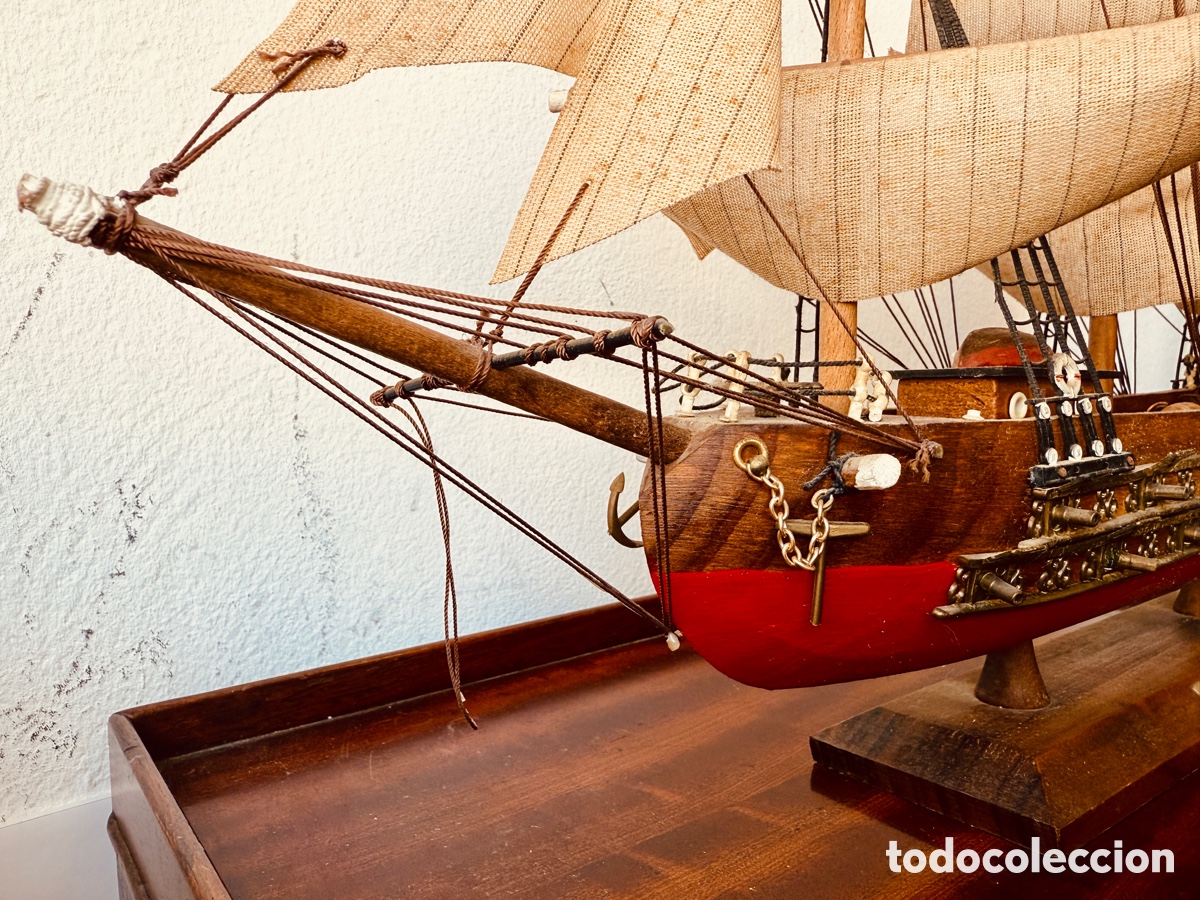 Segunda mano: Maqueta barco fragata XVIII - Foto 6