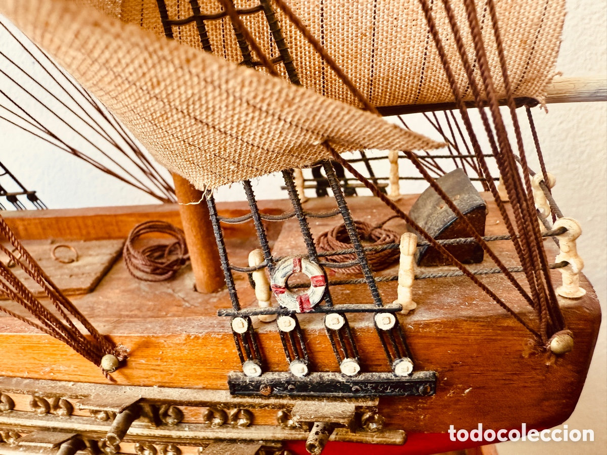 Segunda mano: Maqueta barco fragata XVIII - Foto 7