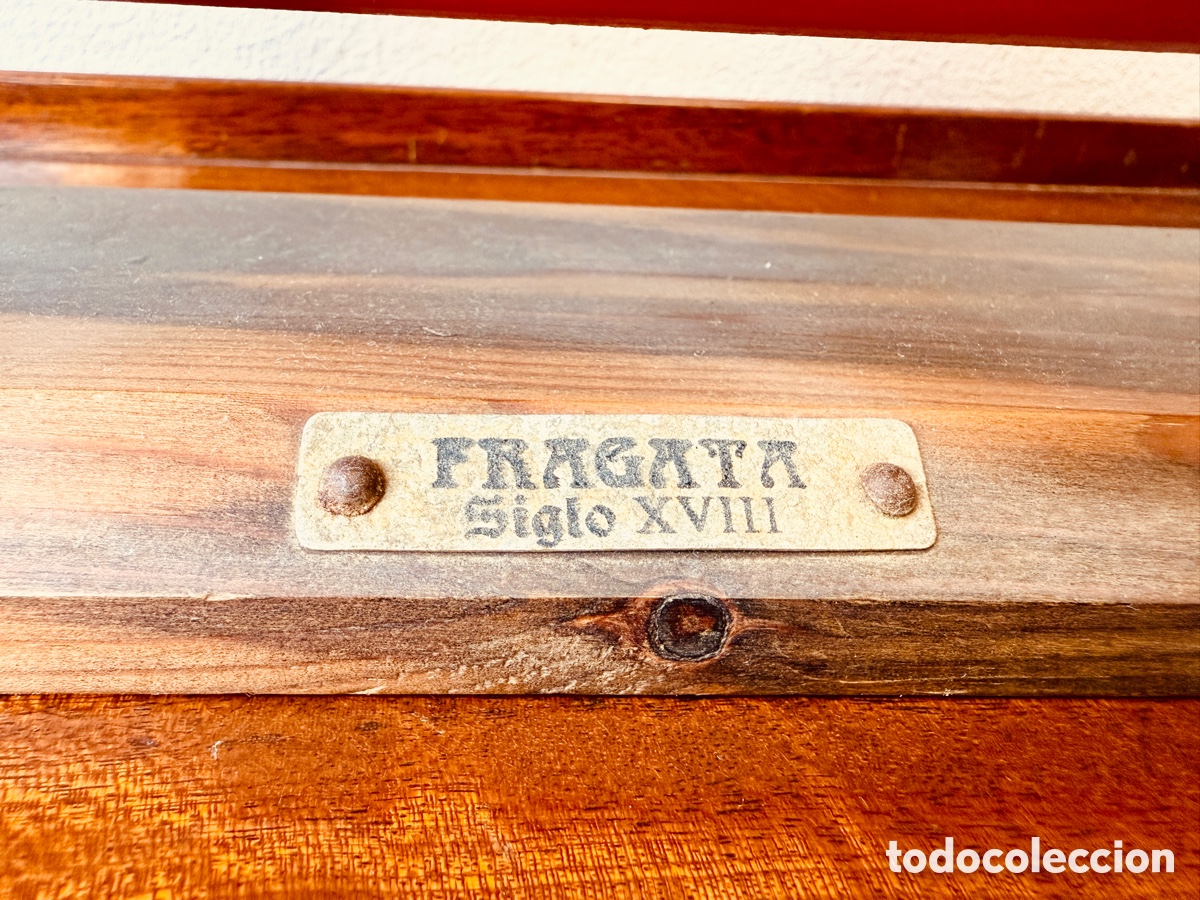 Segunda mano: Maqueta barco fragata XVIII - Foto 10
