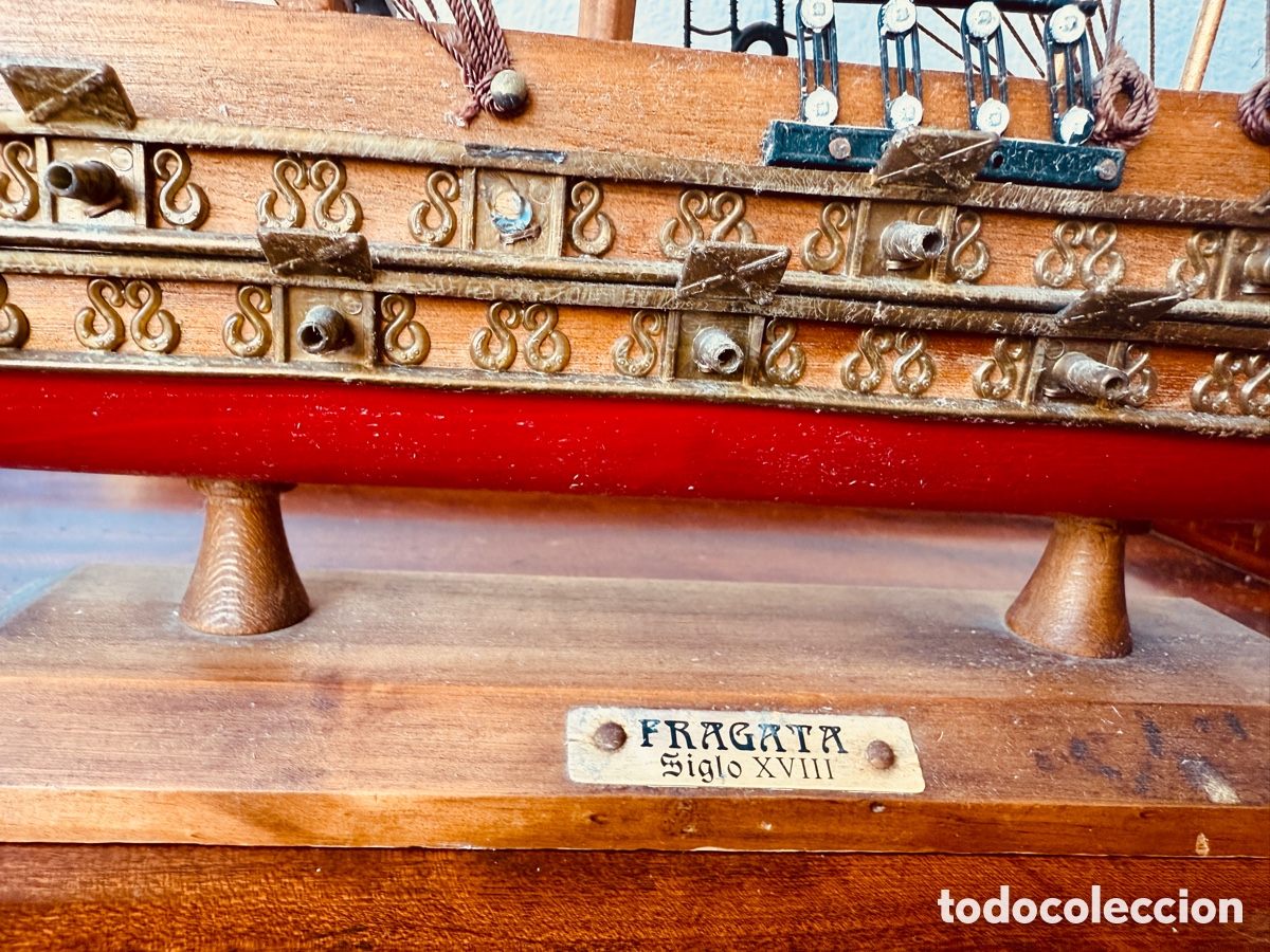 Segunda mano: Maqueta barco fragata XVIII - Foto 1