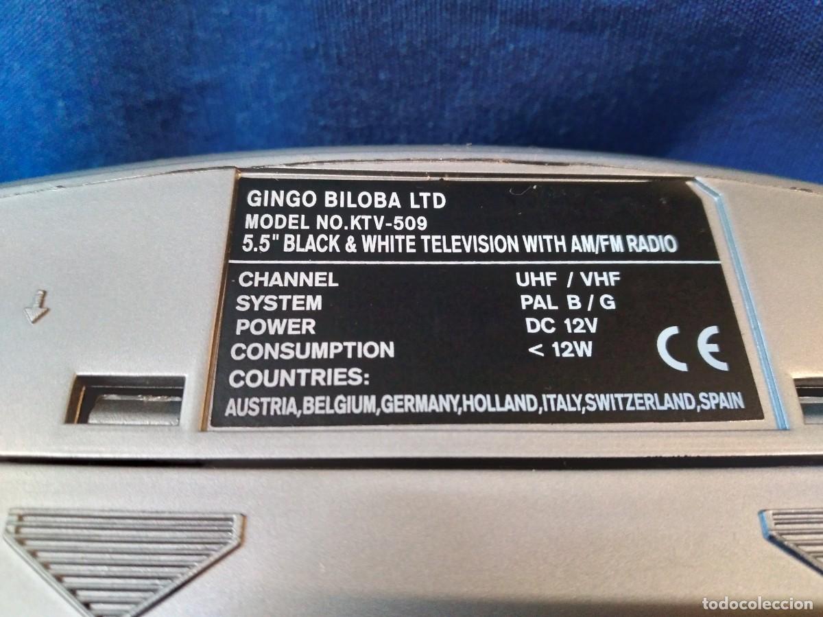 Segunda mano: MINI TELEVISION CON RADIO MARCA GINGO BILOBA - Foto 7