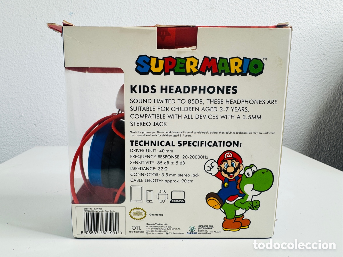Segunda mano: Nintendo Super Mario Kids Headphones - Foto 3