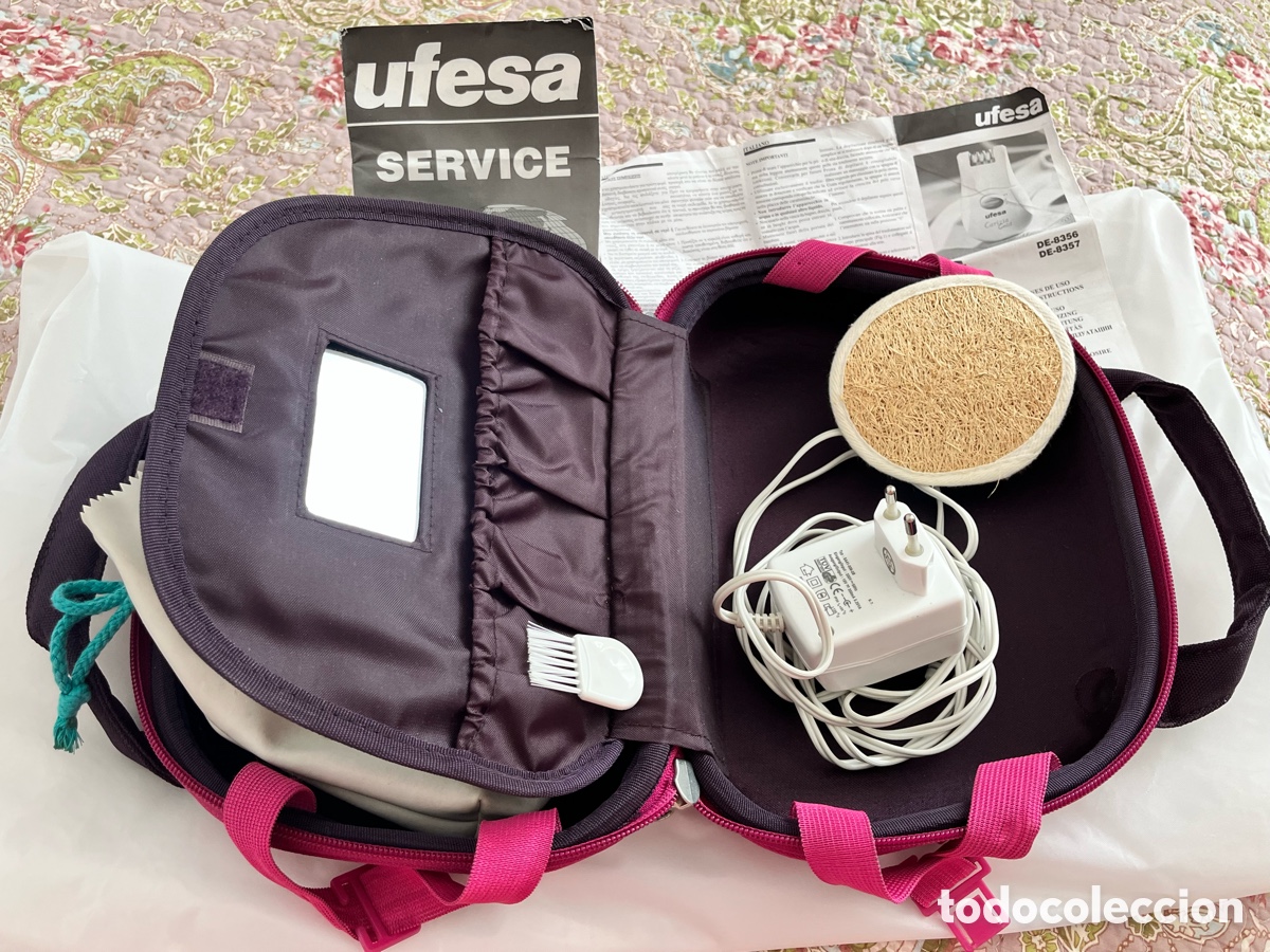 Segunda mano: Depiladora UFESA con malet&iacute;n y complementos - Foto 4