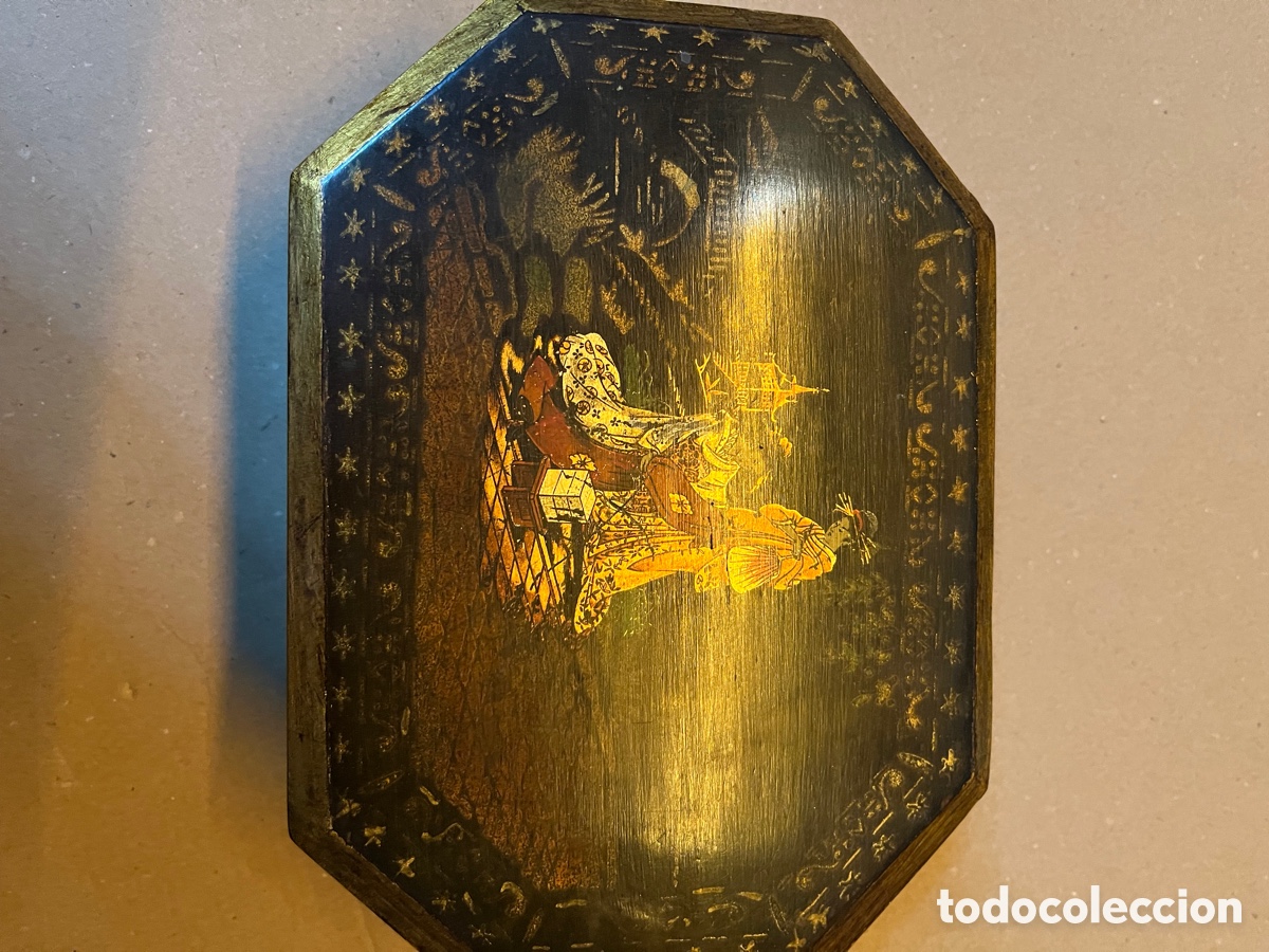 Segunda mano: Caja de tocador antigua de la d&eacute;cada de 1930 - Foto 3