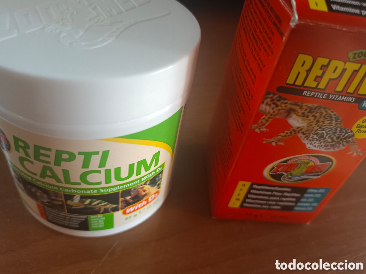 Segunda mano: Reptivite & ReptiCalcium: multiVitaminas y calcio - Foto 2