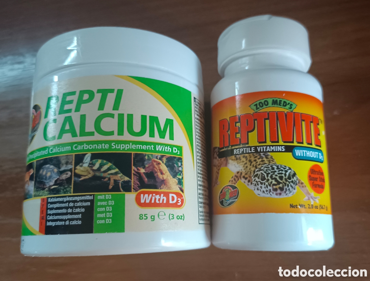 Segunda mano: Reptivite & ReptiCalcium: multiVitaminas y calcio - Foto 3