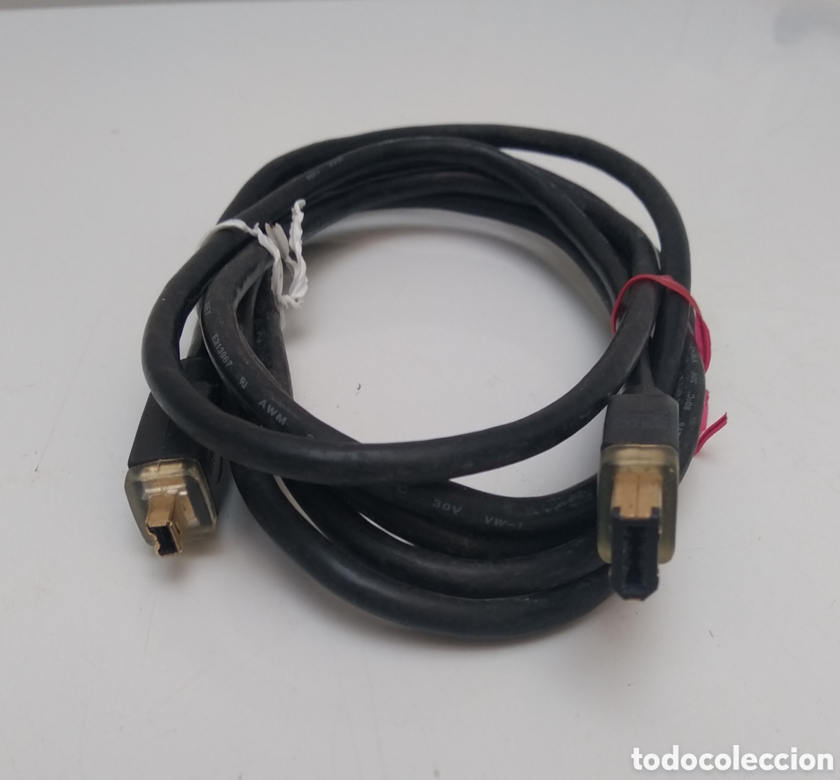 Segunda mano: Cable FireWire IEEE 1394. 4 pin/ 6 pin - Foto 1