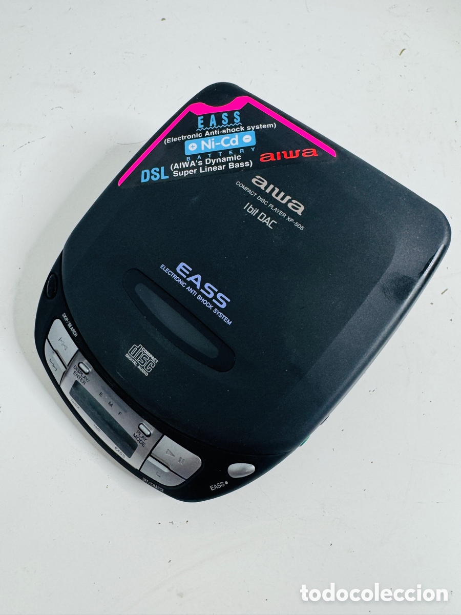 Segunda mano: Aiwa XP-505 Discman Walkman Funciona - Foto 5