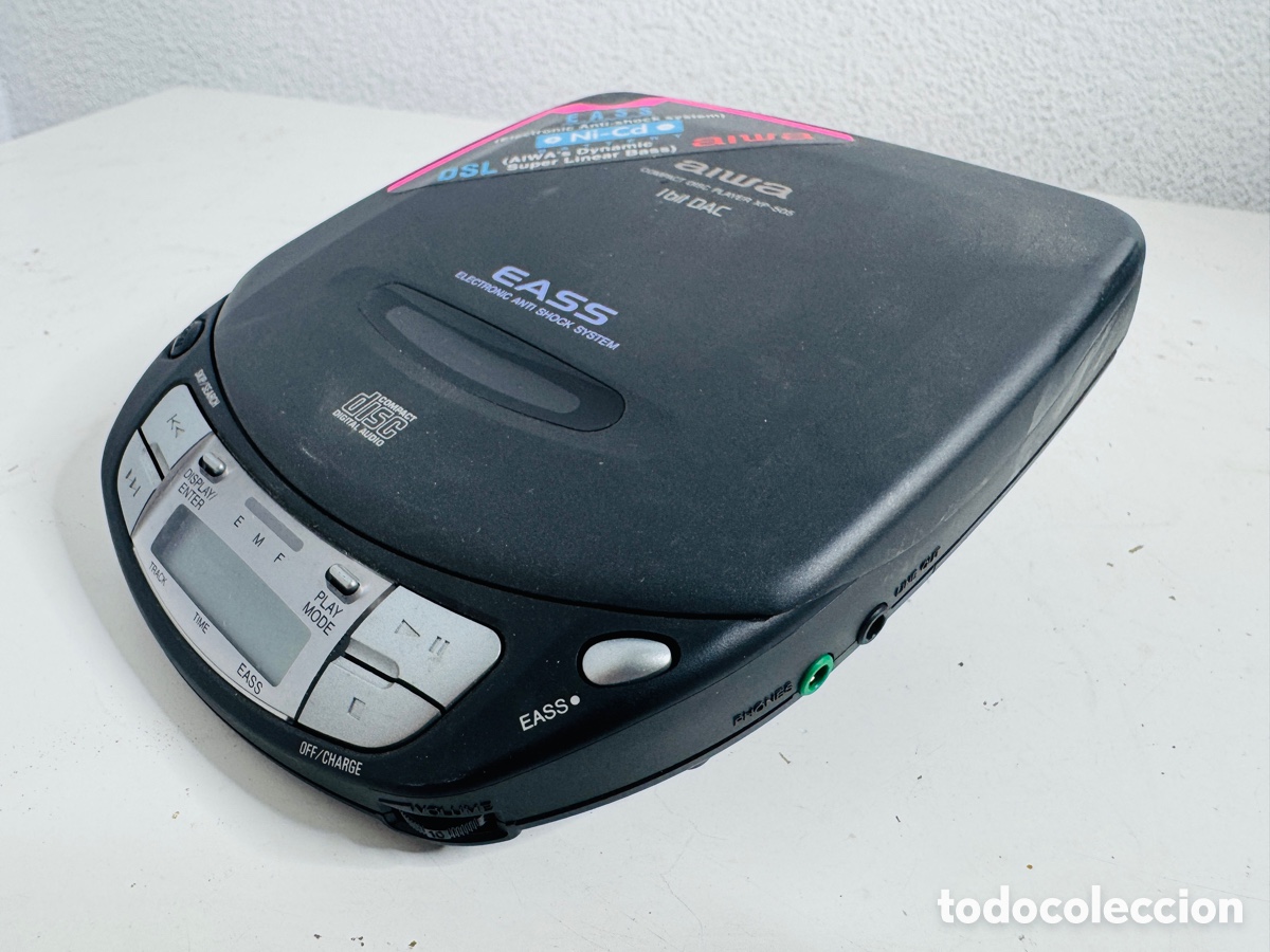 Segunda mano: Aiwa XP-505 Discman Walkman Funciona - Foto 6