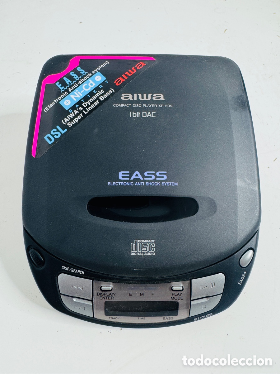 Segunda mano: Aiwa XP-505 Discman Walkman Funciona - Foto 1