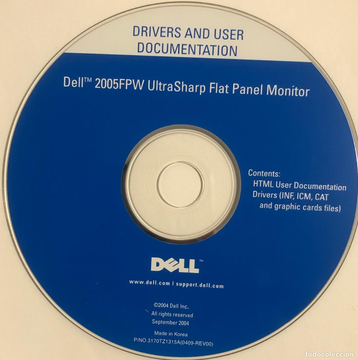 Segunda mano: Software cd Original Dell 2005FPW - instalaci&oacute;n y Driver - Foto 1