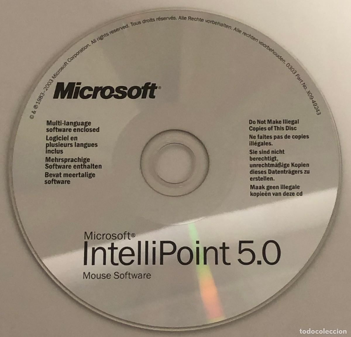 Segunda mano: Original software IntelliPoint 5.0 - Foto 1