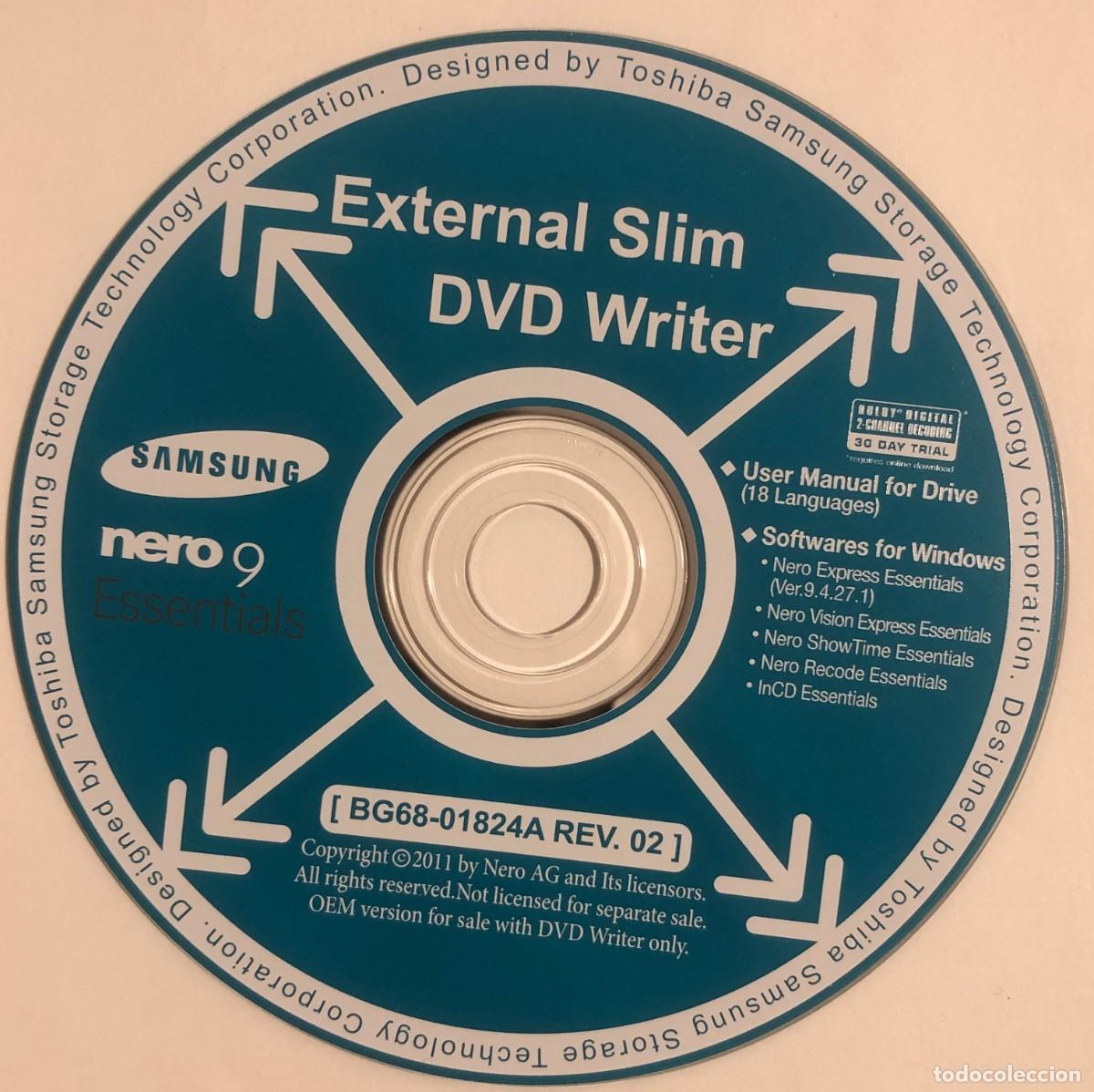 Segunda mano: Software Original External Slim DVD Writer - Foto 1