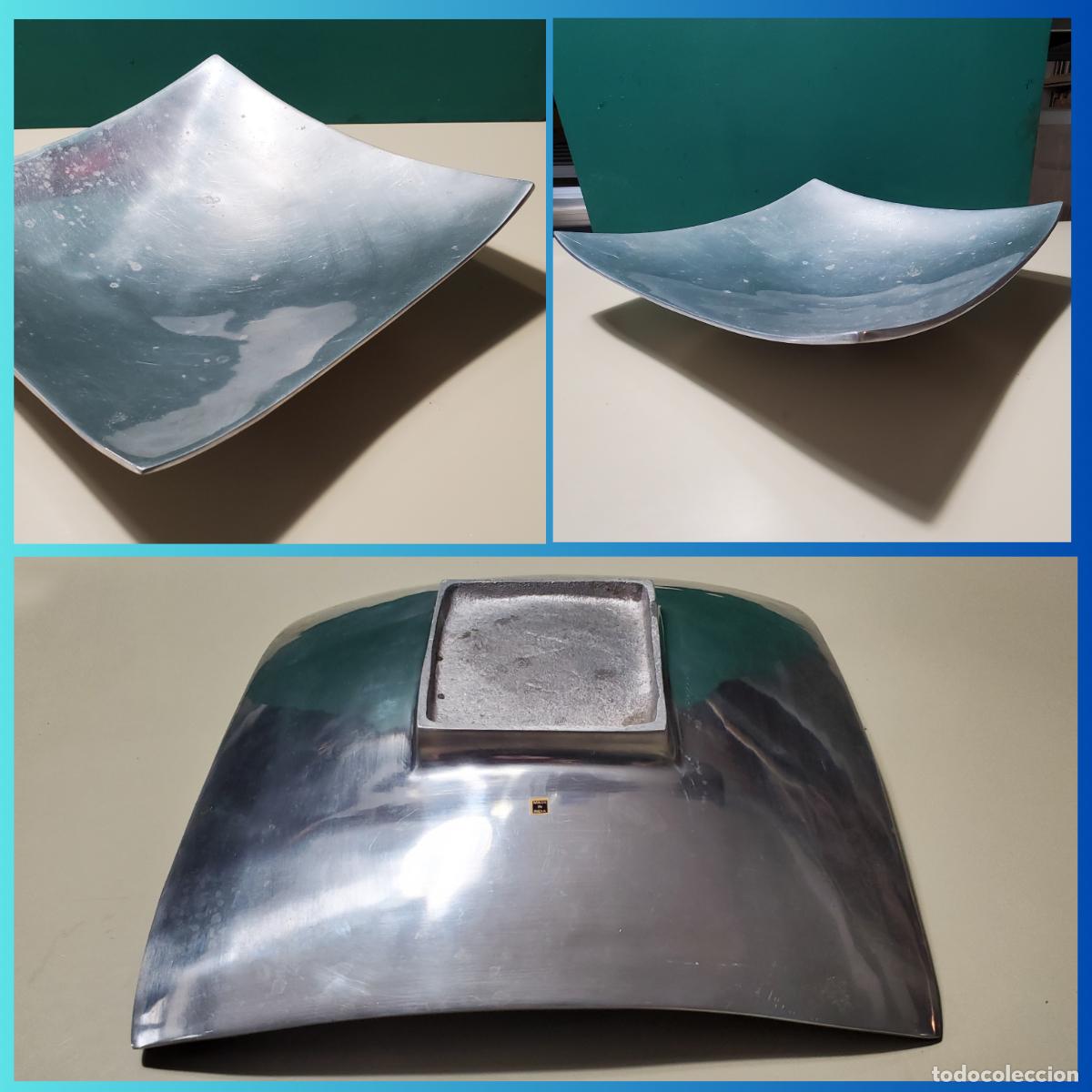 Segunda mano: Centro de mesa cuadrado aluminio - Foto 1