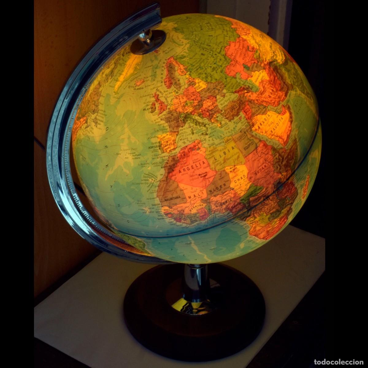Segunda mano: GLOBO TERRAQUEO con LUZ. ITALIA - Foto 5