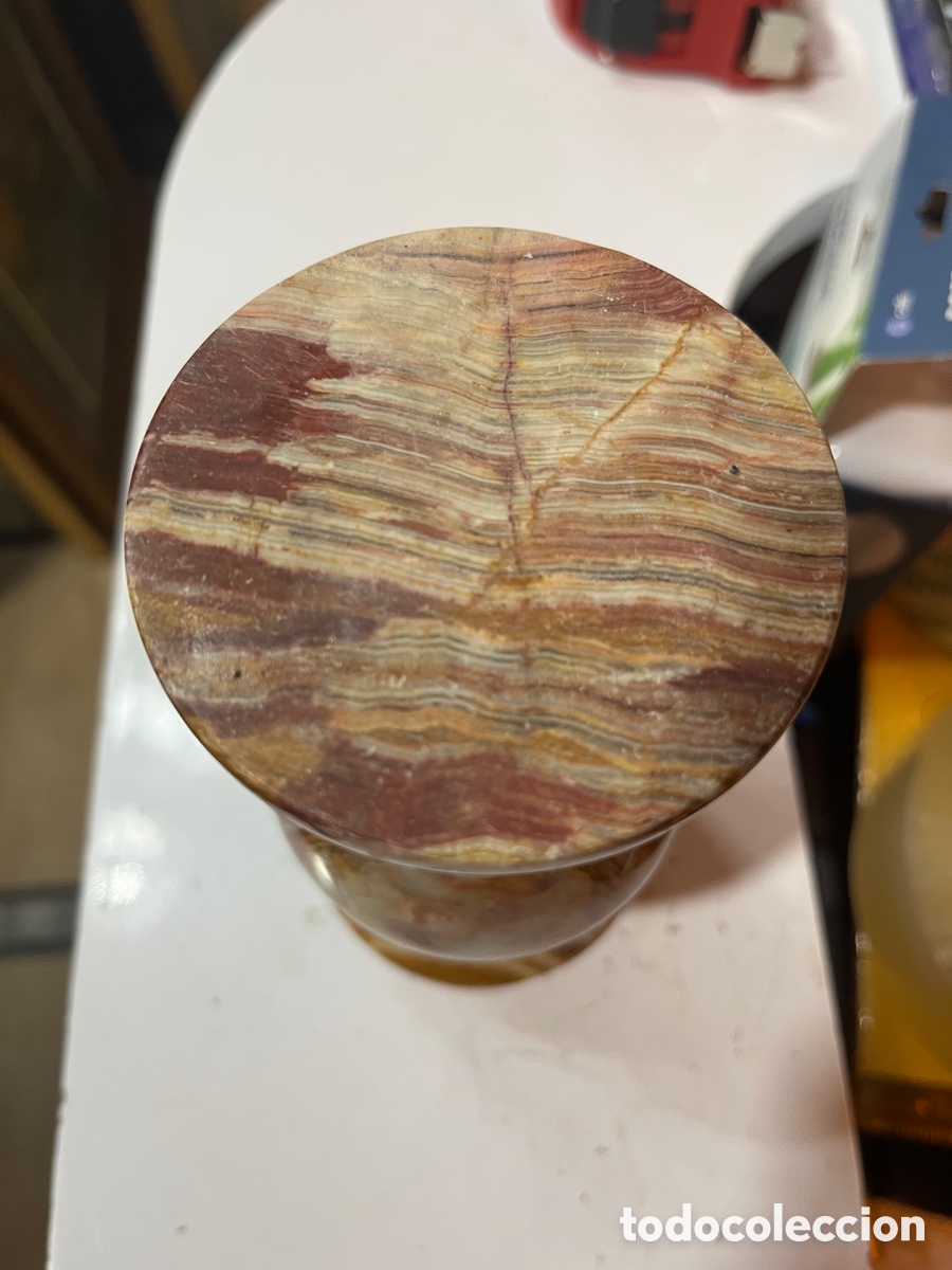 Segunda mano: Jarr&oacute;n tallado en piedra - Foto 3