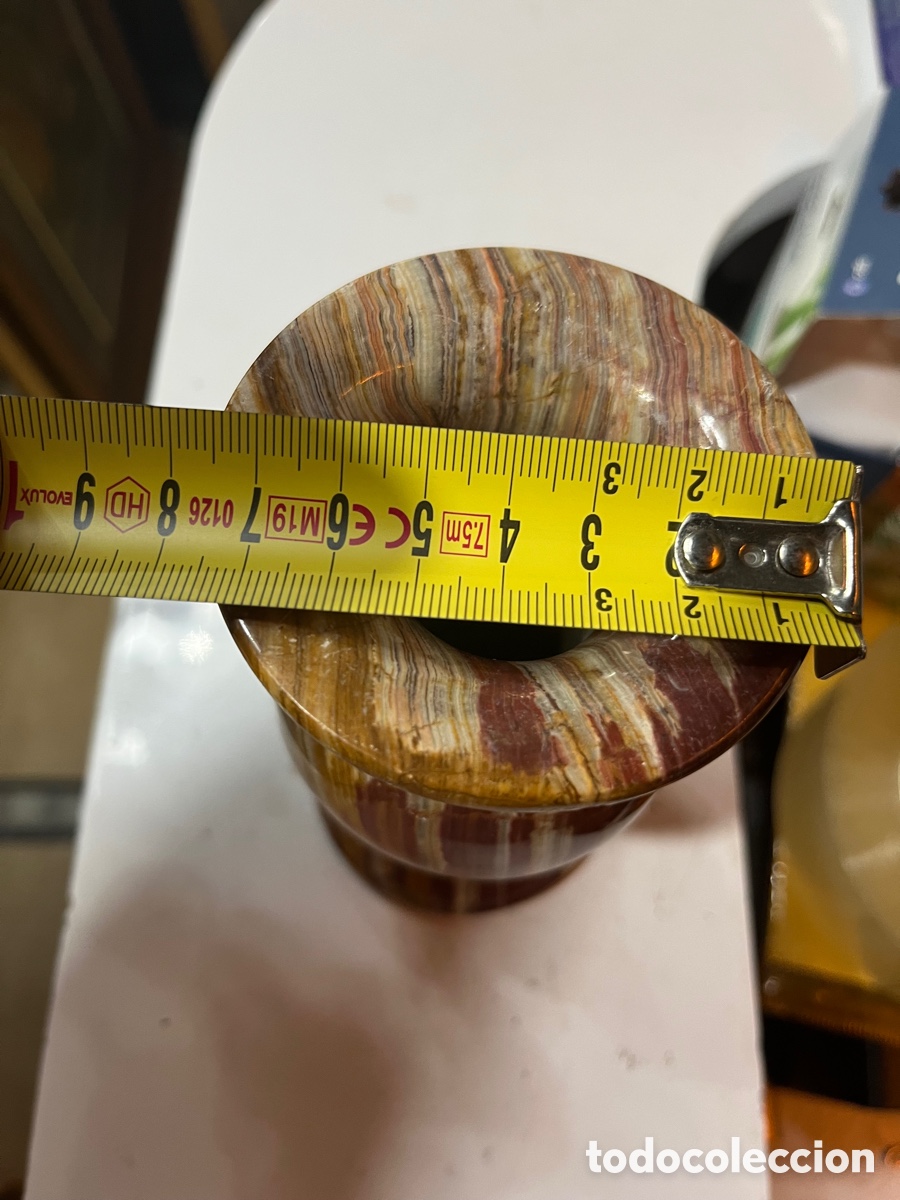 Segunda mano: Jarr&oacute;n tallado en piedra - Foto 4