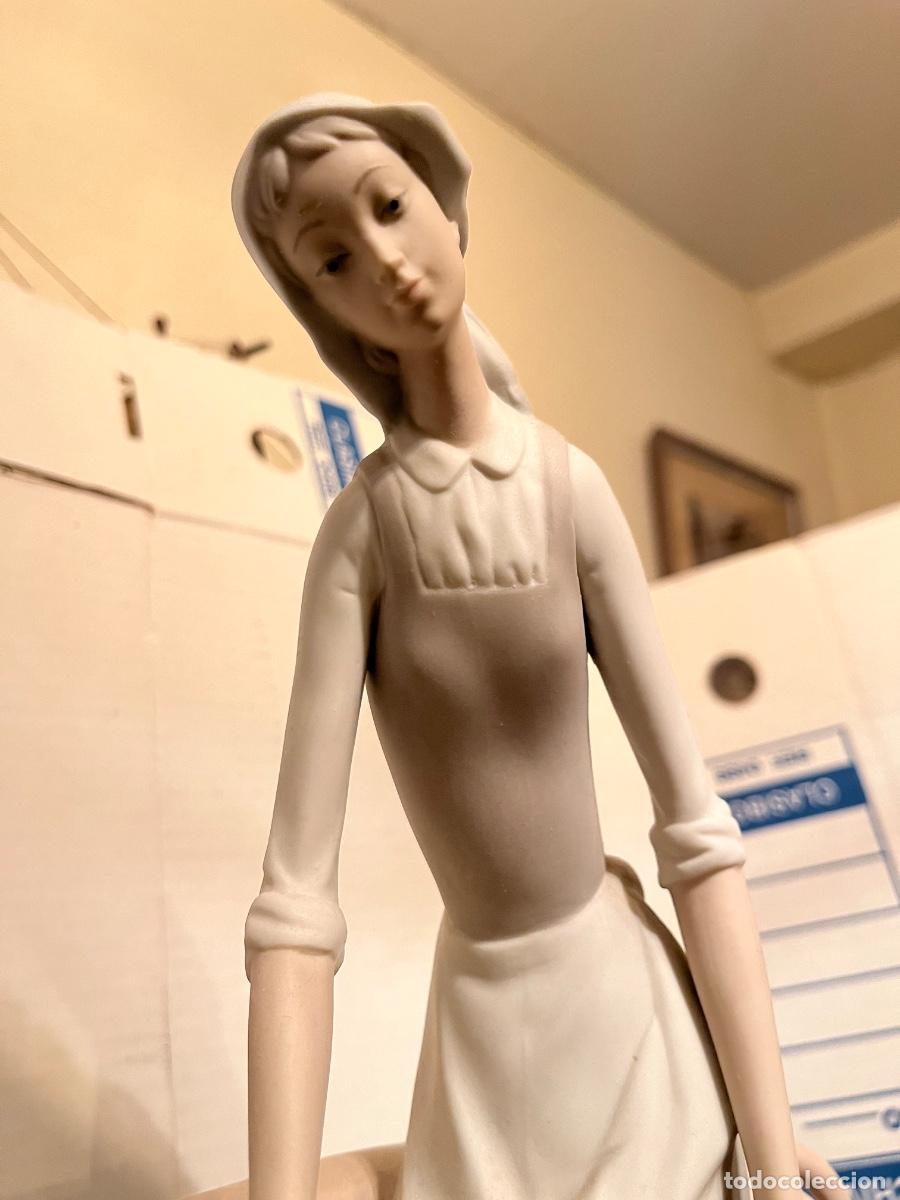 Segunda Mano: Lladr&oacute; Nao a&ntilde;os 60 Pastora con vaca