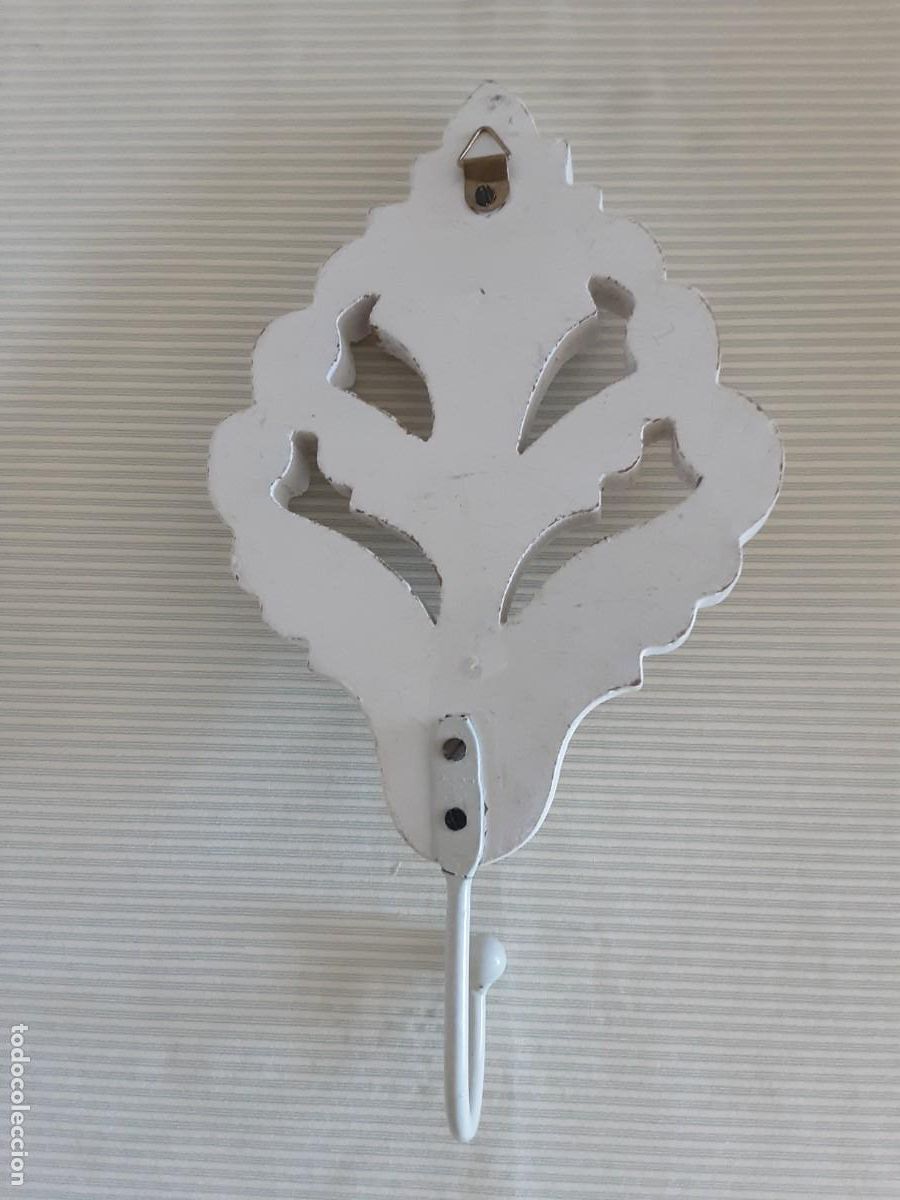 Segunda mano: PERCHA color blanco para pared - Foto 2